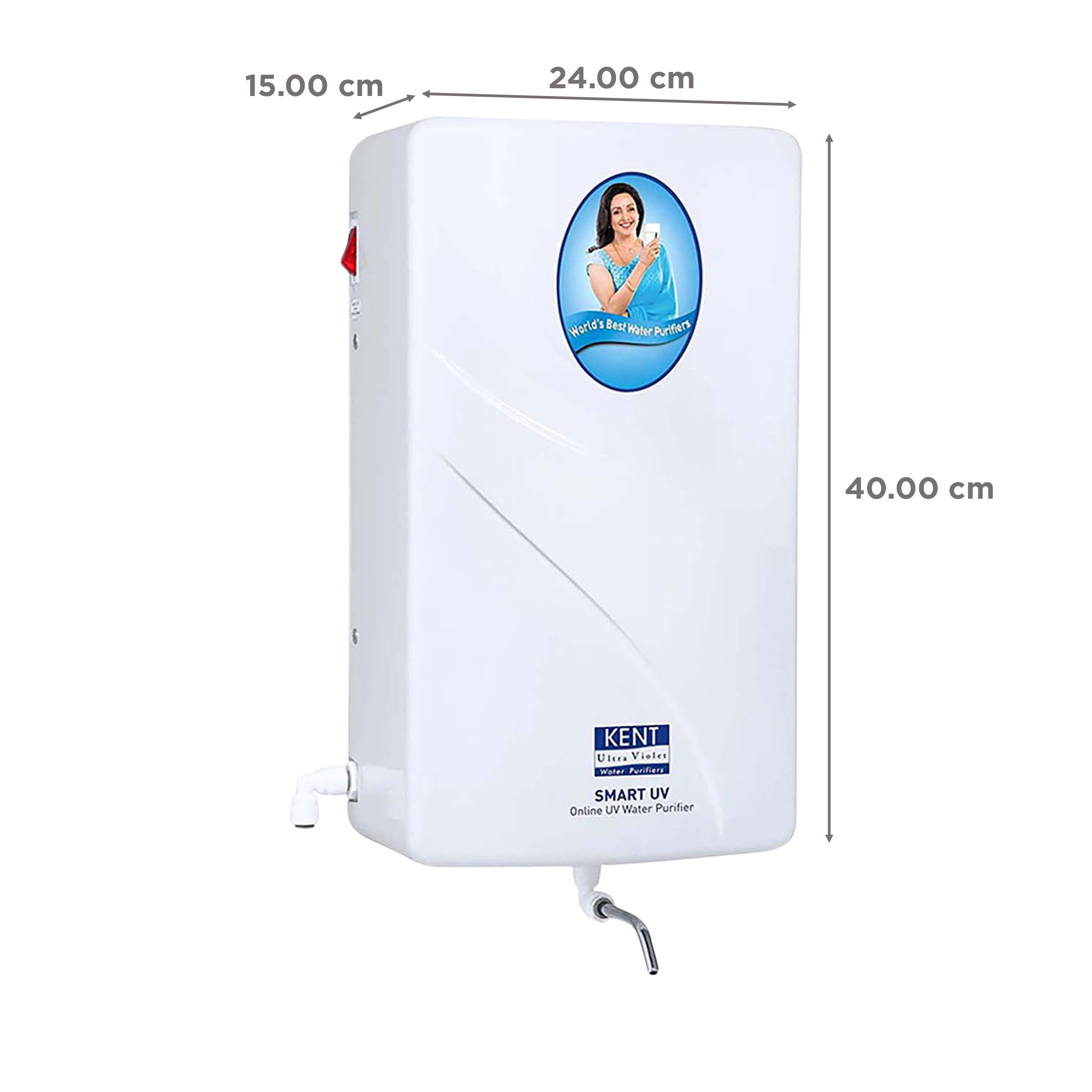 KENT Smart UV Water Purifier with 4 Stage Purification (White)_2