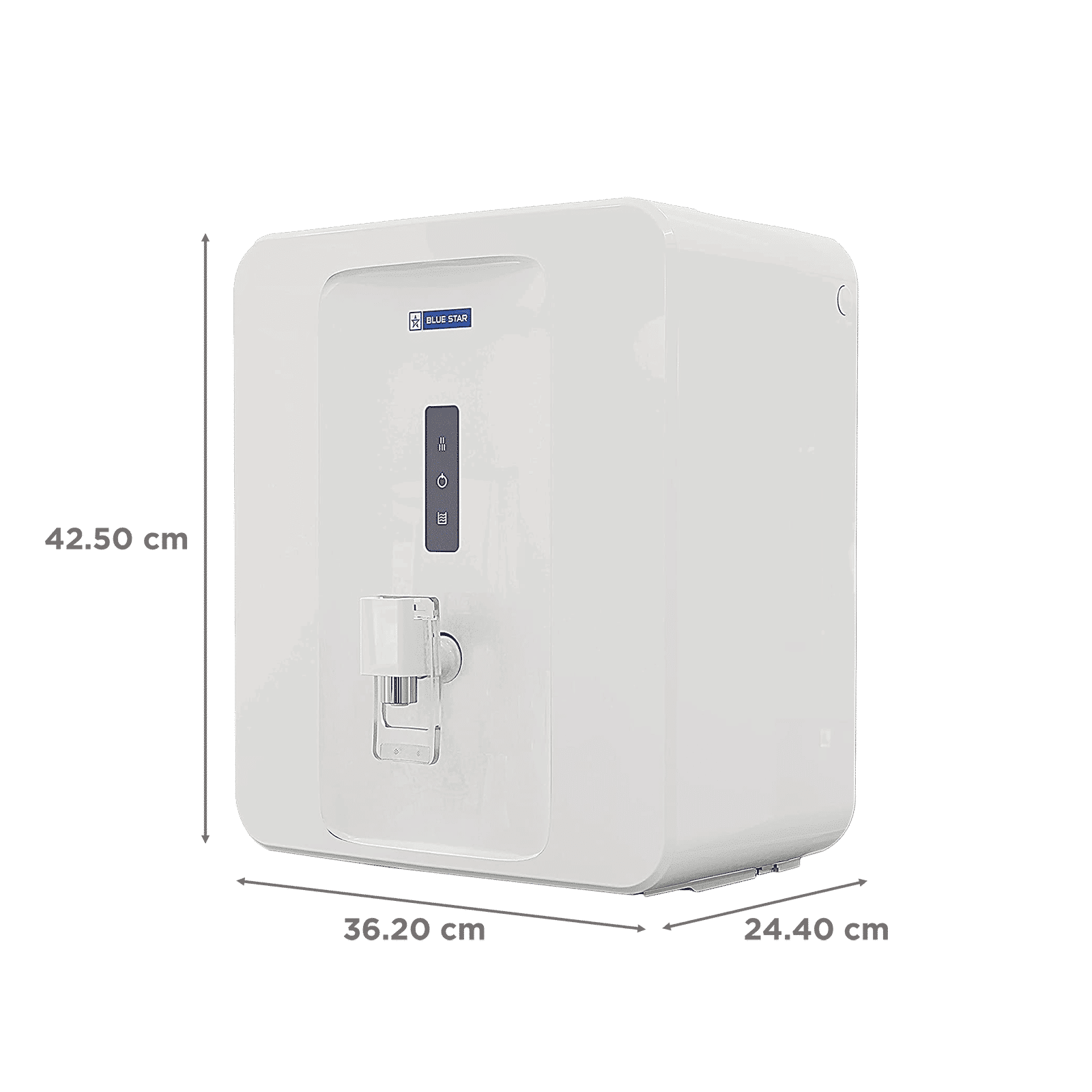 Blue Star Excella 6L RO + UV Water Purifier with High Purification Capacity (White)_2
