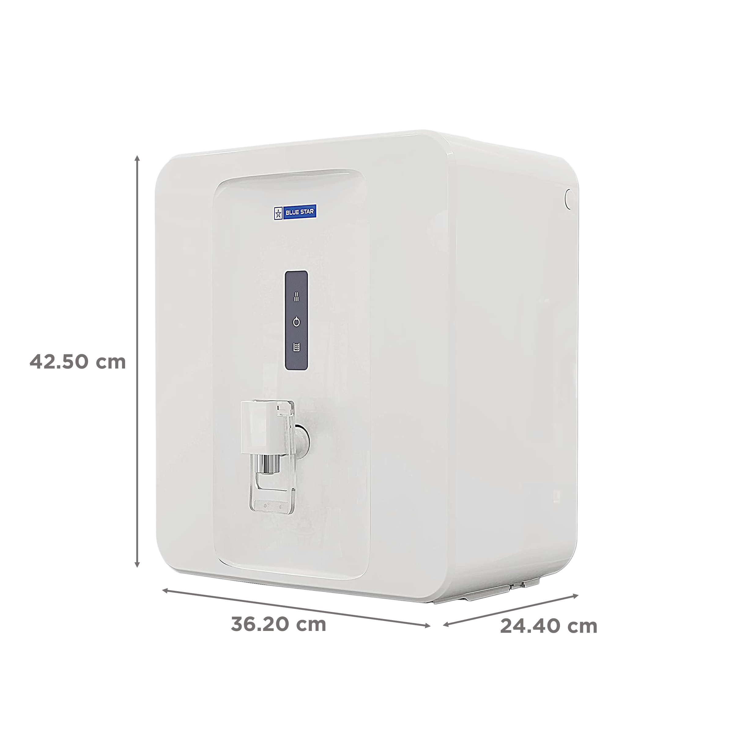 Blue Star Excella 6L RO + UV + UF Water Purifier with High Purification Capacity (White)_2