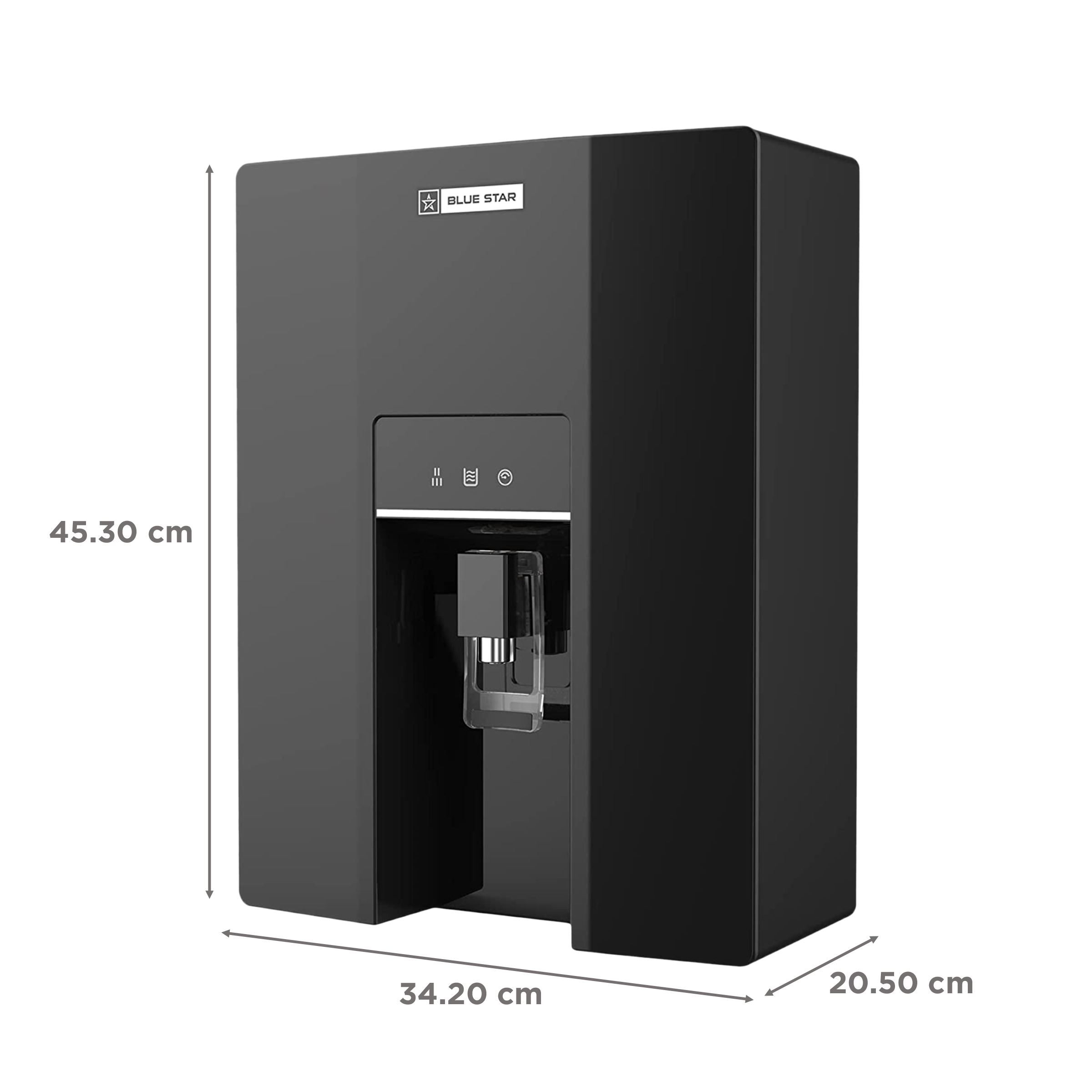 Blue Star Cresto 7L RO + UV Water Purifier with High Purification Capacity (Black)_2