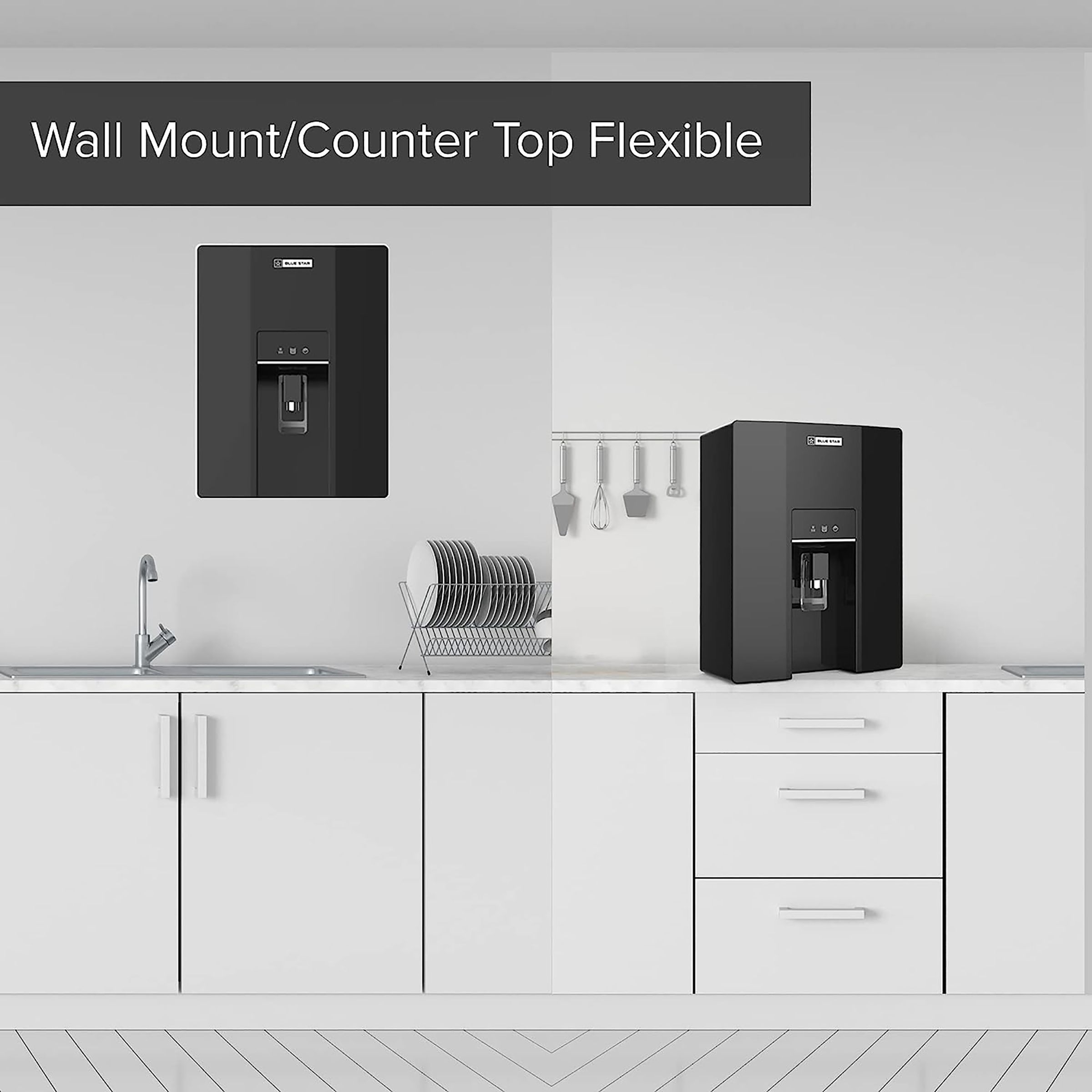 Blue Star Cresto 7L RO + UV + UF Water Purifier with Aqua Taste Booster (Black)_8