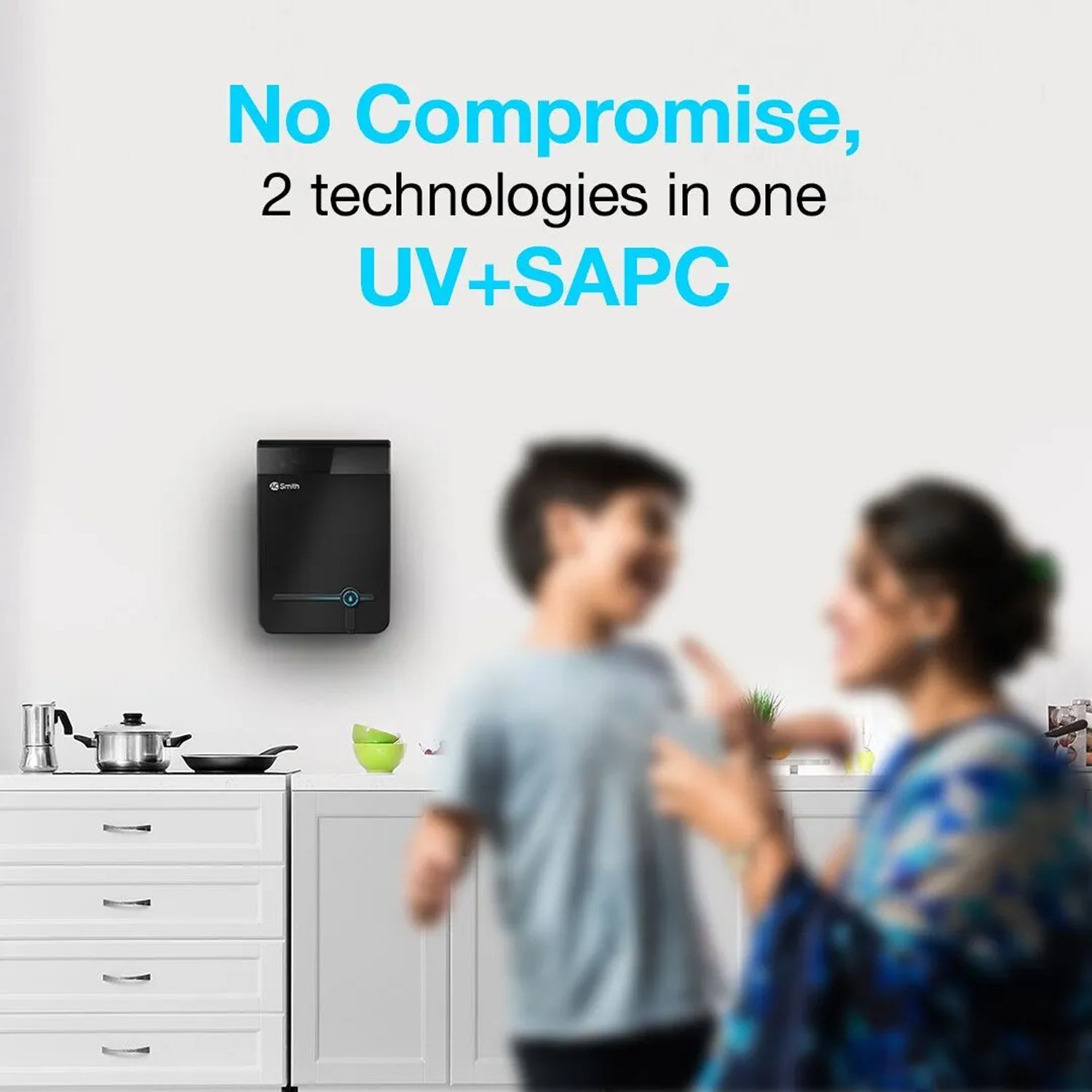 AO Smith Intelli UV + US + SAPC Water Purifier with 5 Stage Purification (Black)_10