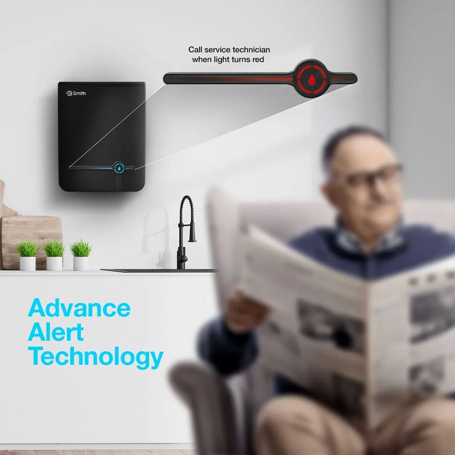 AO Smith Intelli UV + US + SAPC Water Purifier with 5 Stage Purification (Black)_13