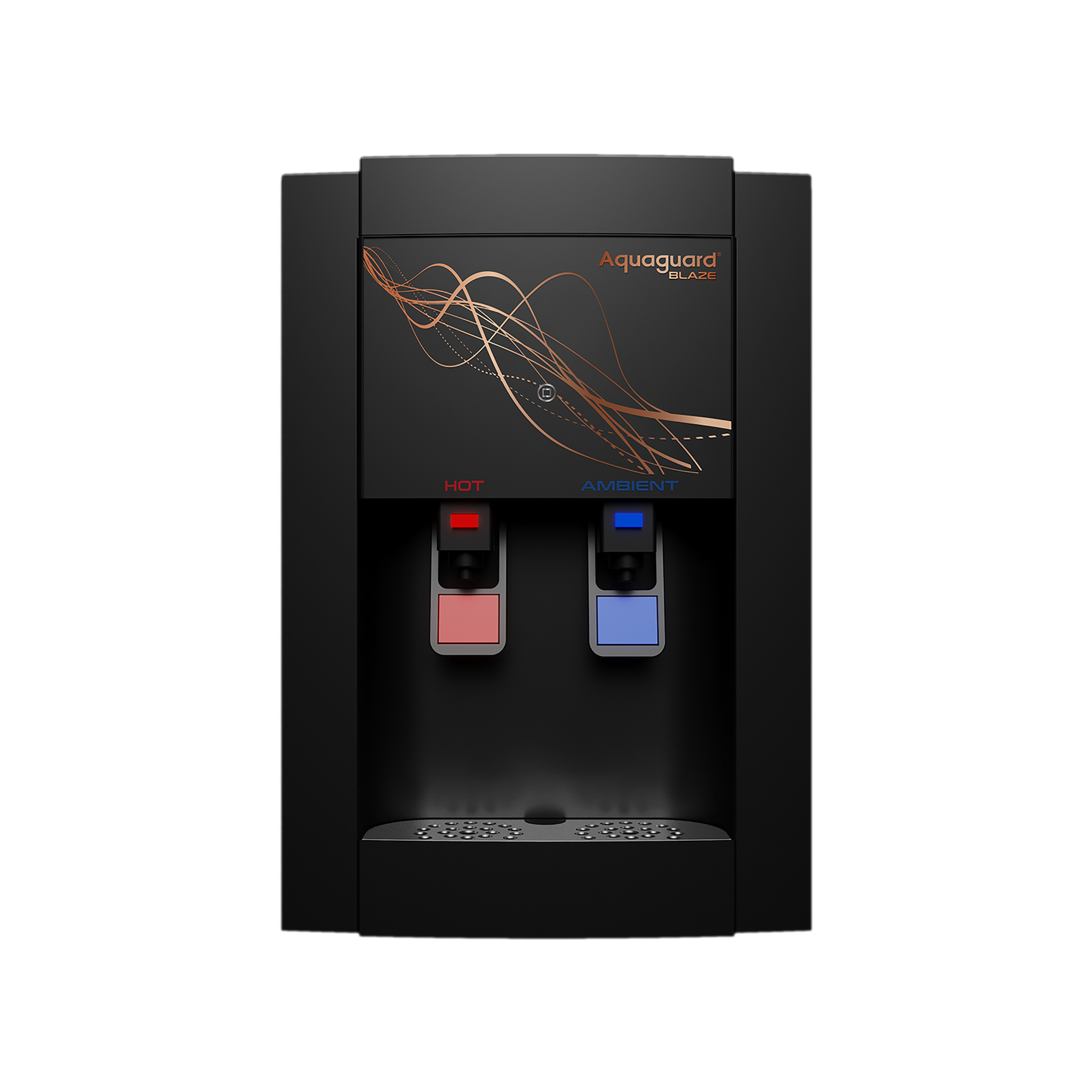Aquaguard Blaze Slim 3.9L RO + UV + MTDS Hot & Cold Smart Water Purifier with Active Copper Zinc Booster Tech and 7 Stage Purification (Deep Black)_1