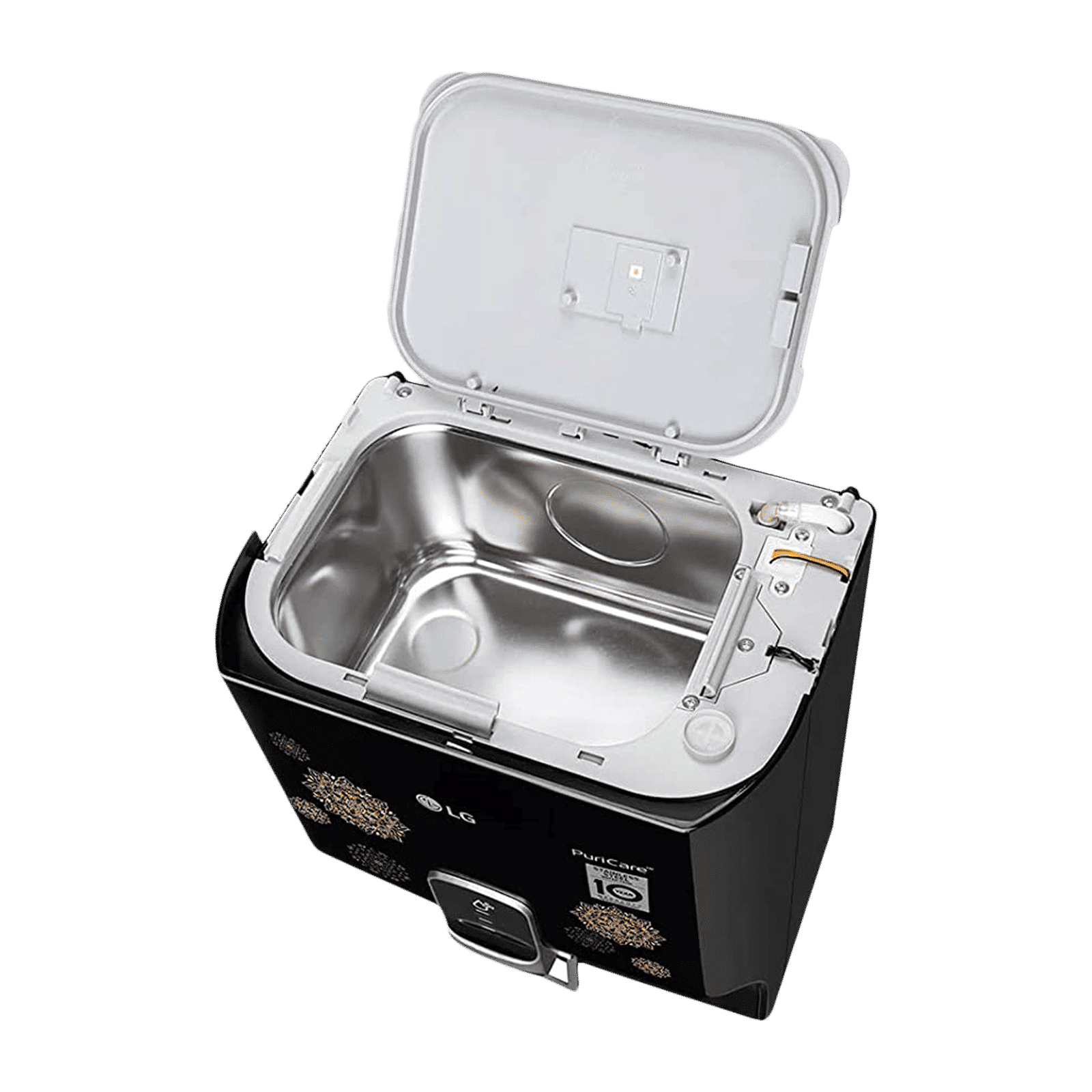 LG PuriCare 8L RO + UV Water Purifier with Mineral Booster (Black with Regal Pattern) LG PuriCare 8L RO + UV Water Purifier with Mineral Booster (Black with Regal Pattern)_7