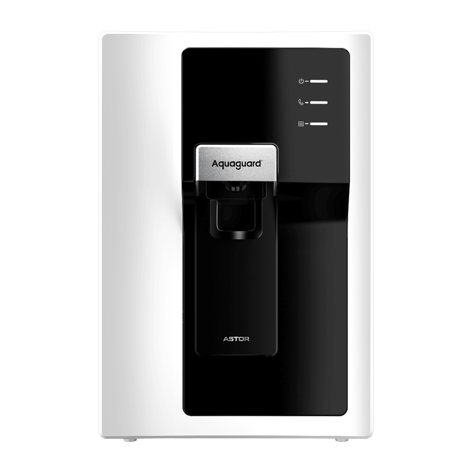 Aquaguard Astor 6.2L RO + UV + MTDS + Alkaline Smart Water Purifier with 9 Stage Purification (Black & White)_1