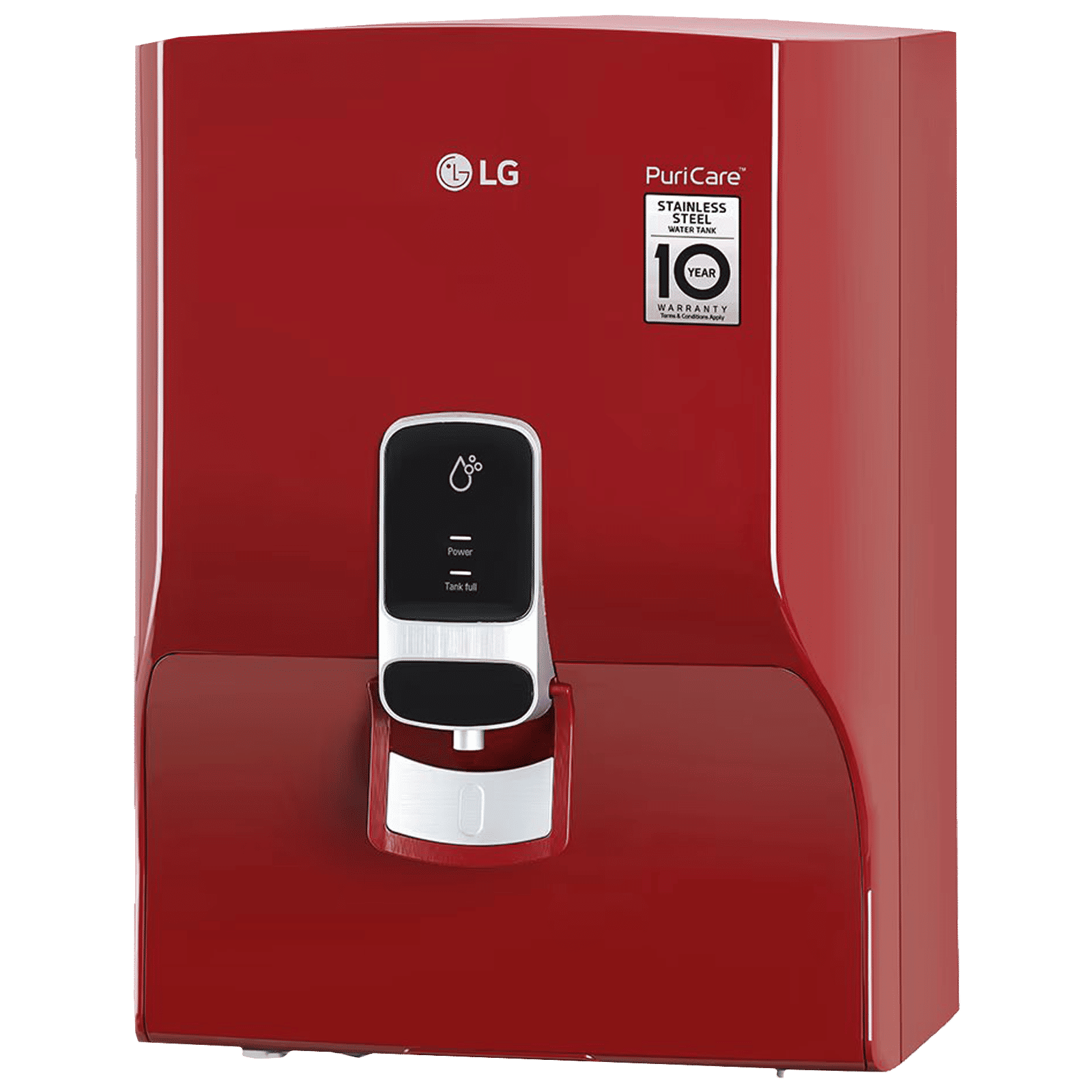 LG PuriCare 8L RO Water Purifier with Mineral Booster Technology (Red)_4