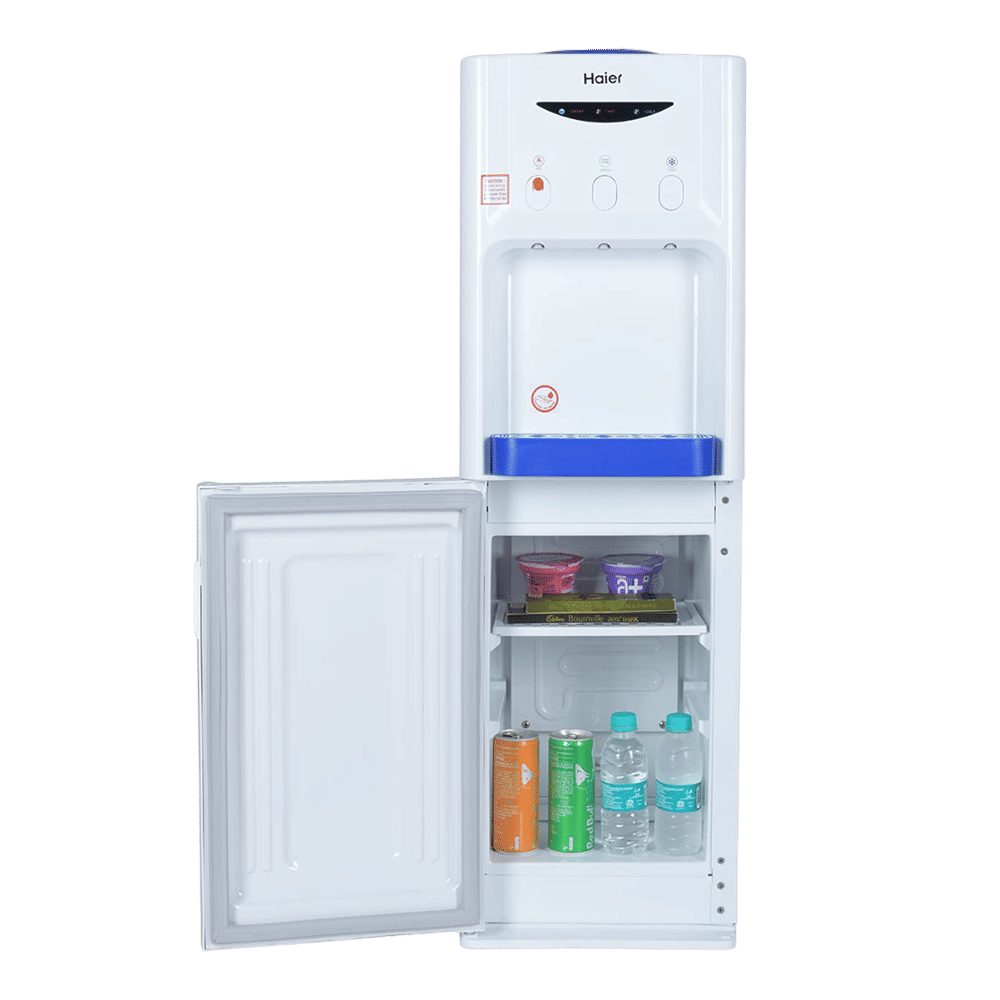 Haier HWD-3WFMR Hot, Cold and Normal Top Load Water Dispenser with Cooling Cabinet (White)_5