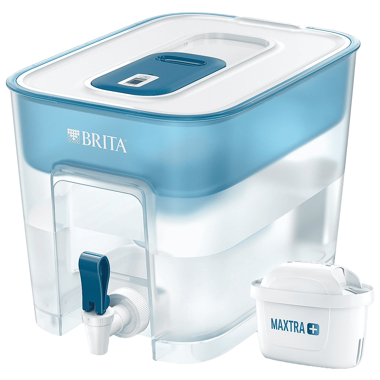 BRITA Flow 8.2L Gravity Based Water Purifier with MicroFlow Technology (Blue)_1