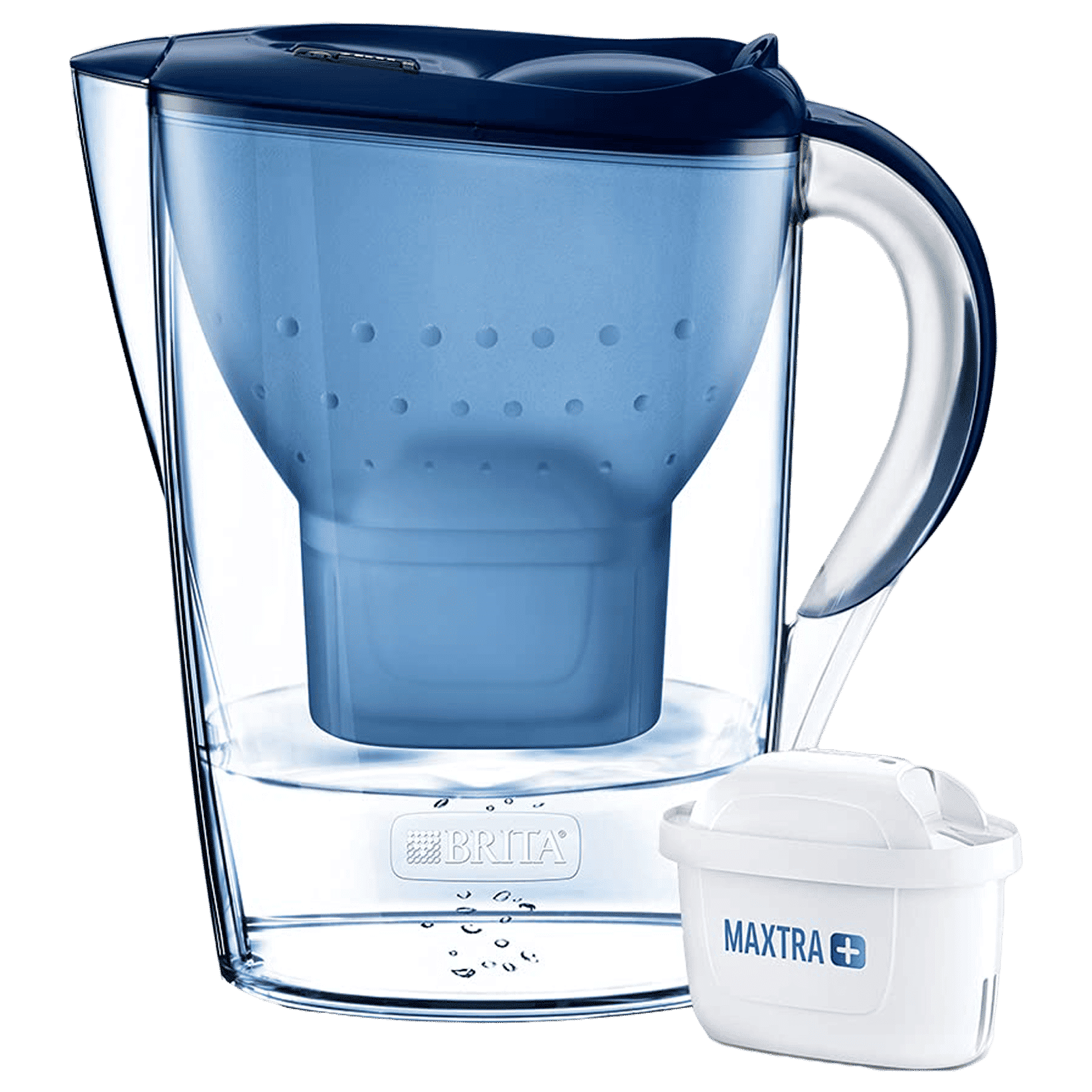 BRITA Marella XL 3.5L Water Purifier with MicroFlow Technology (Blue)_1