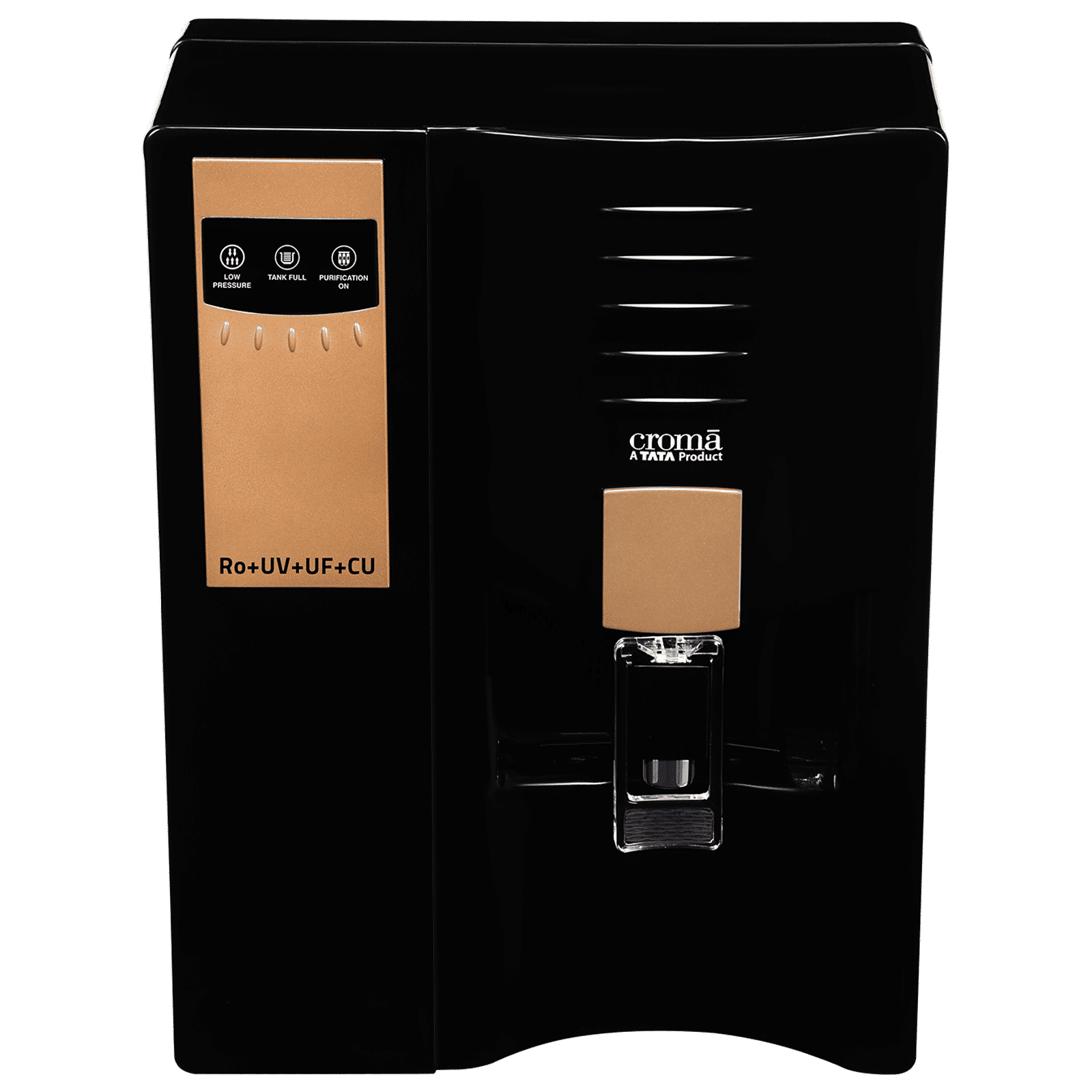 Croma 7.5L RO + UV + UF Water Purifier with Advanced Copper Technology (Black) Croma 7.5L RO + UV + UF Water Purifier with Advanced Copper Technology (Black)_5