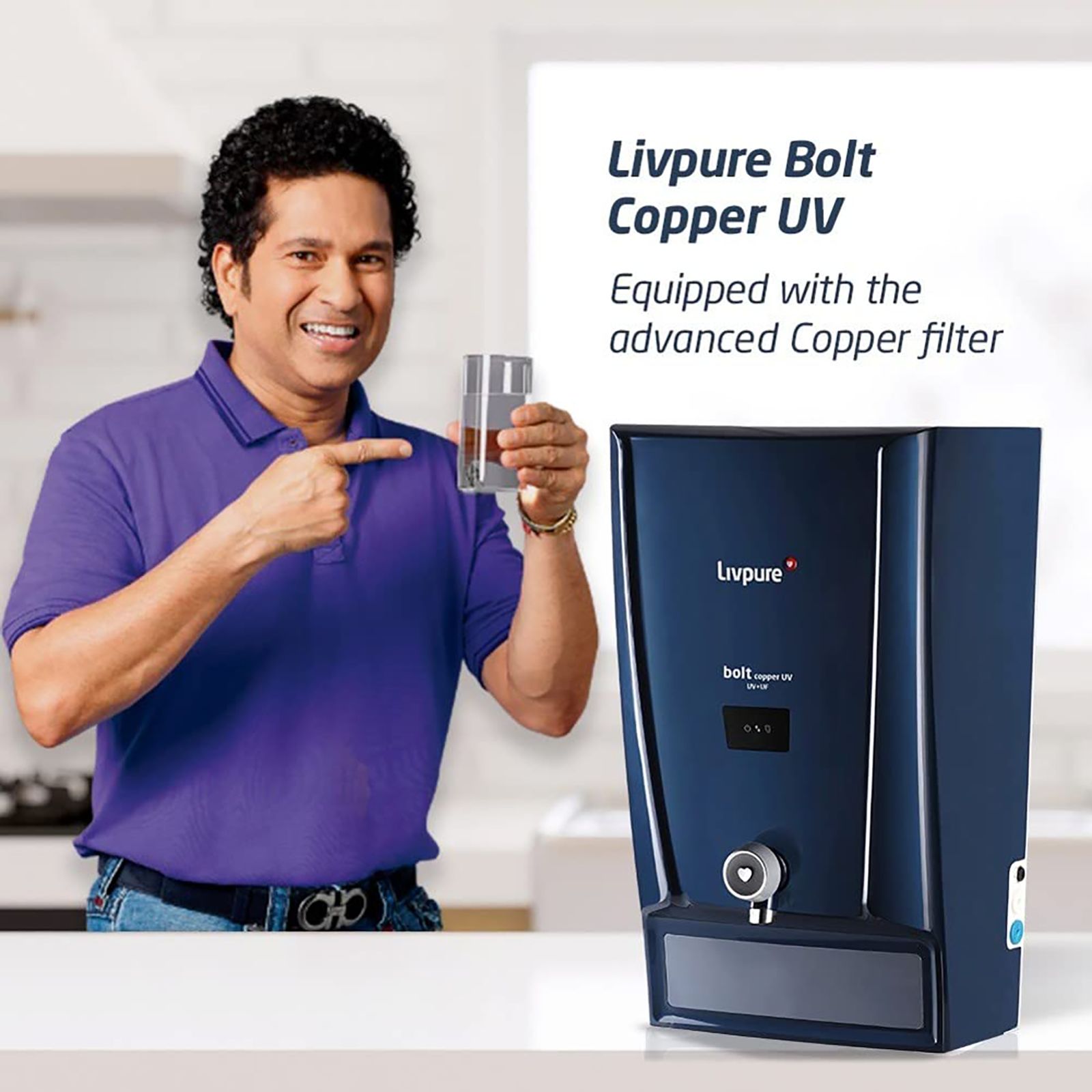 Livpure Bolt Copper 7L UV + UF Water Purifier with Carbon Block Filter (Blue)_8