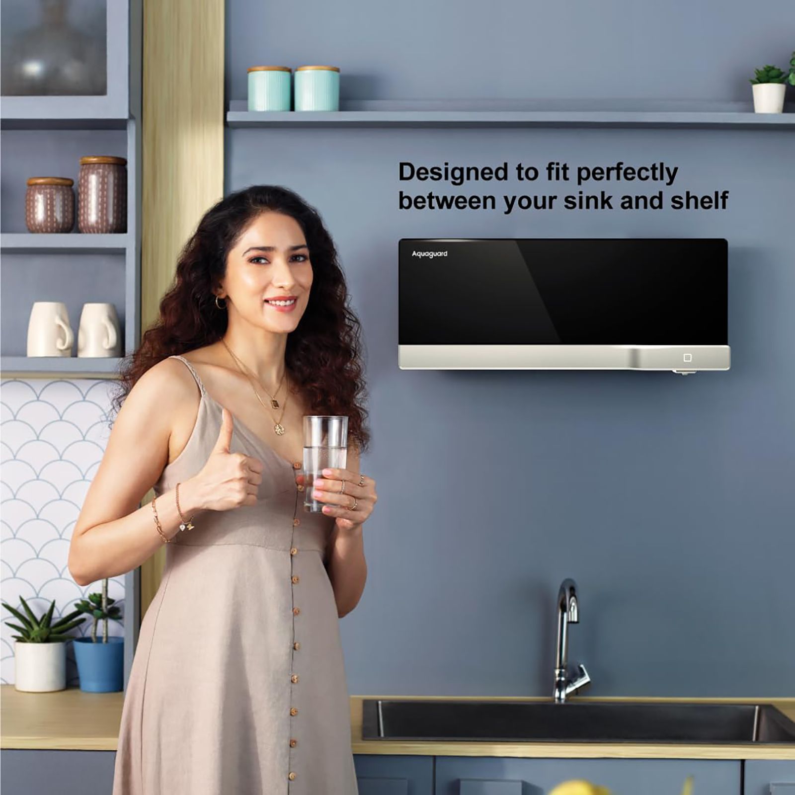 Aquaguard Slim Glass Bar Inline UV Water Purifier with Active Copper Zinc Booster Technology (Black & Silver)_17