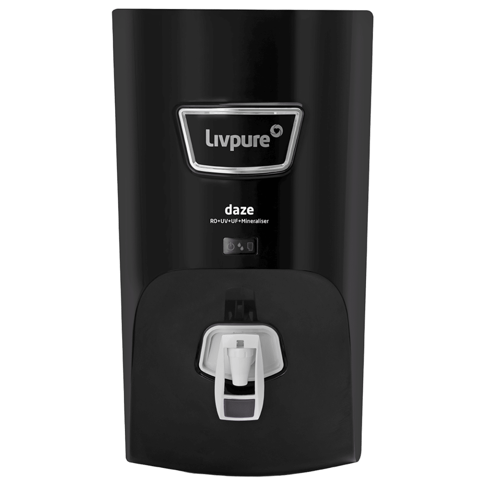 Livpure Daze 7L RO + UV + UF Water Purifier with Super Sediment Filter (Black)_1