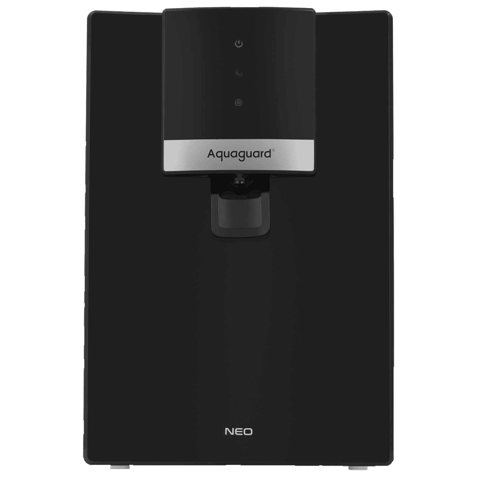 Aquaguard Neo 6.2L RO + UV + MTDS + MC Water Purifier with RO Membrane (Black & Silver)_1