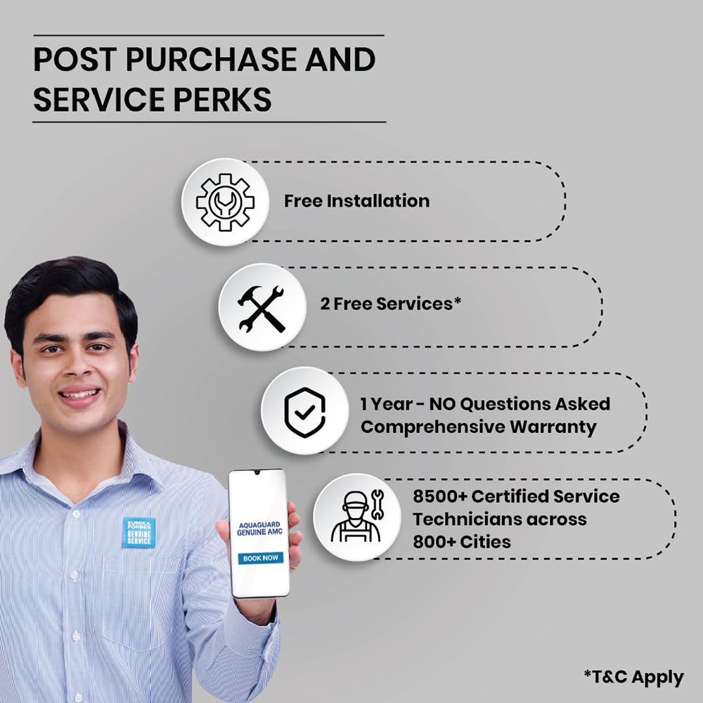 Aquaguard Neo 6.2L RO + UV + MTDS + MC Water Purifier with RO Membrane (Black & Silver)_13