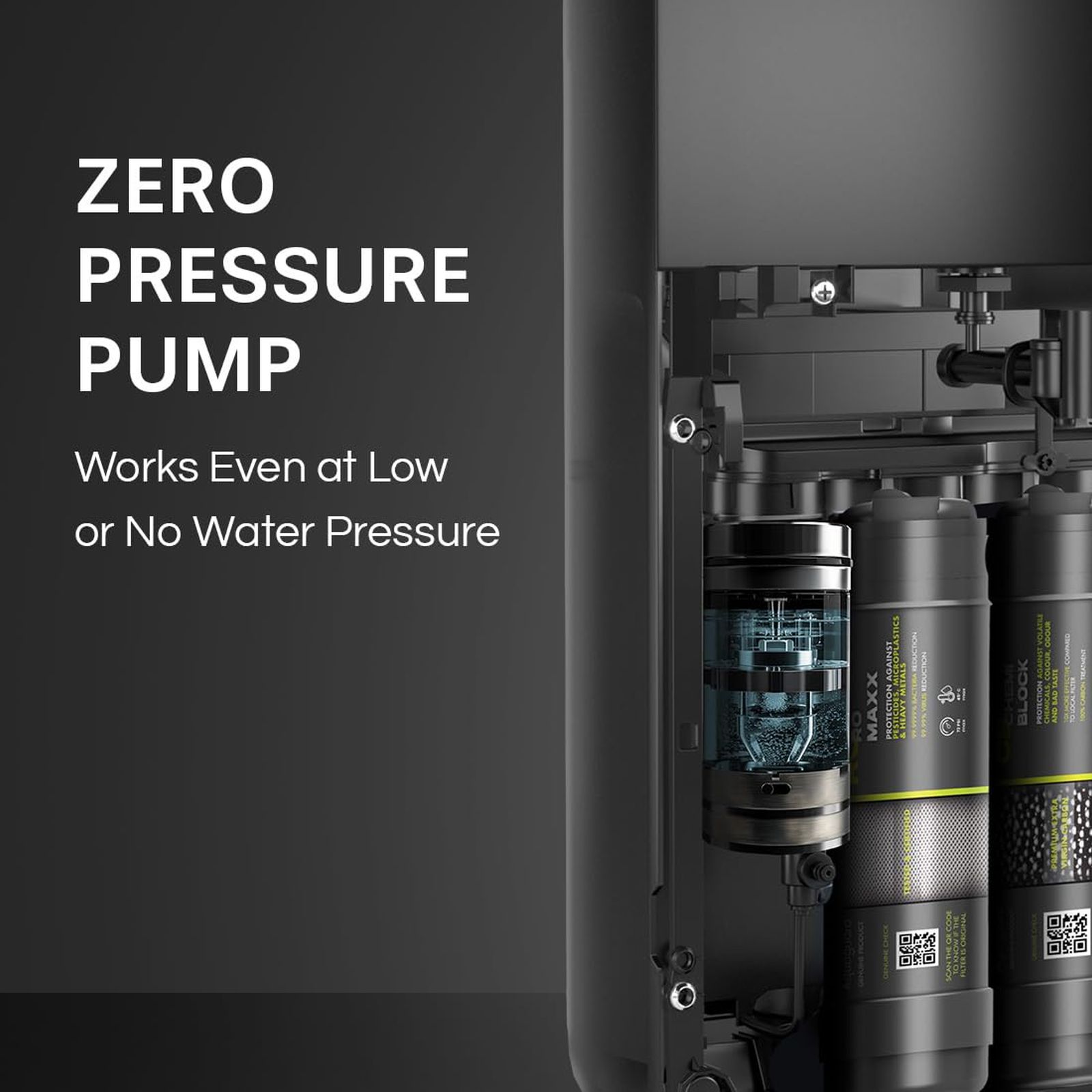 Aquaguard Blaze Insta 5.6L RO + UV + TA Hot & Ambient Water Purifier with Active Copper Technology (Black)_5