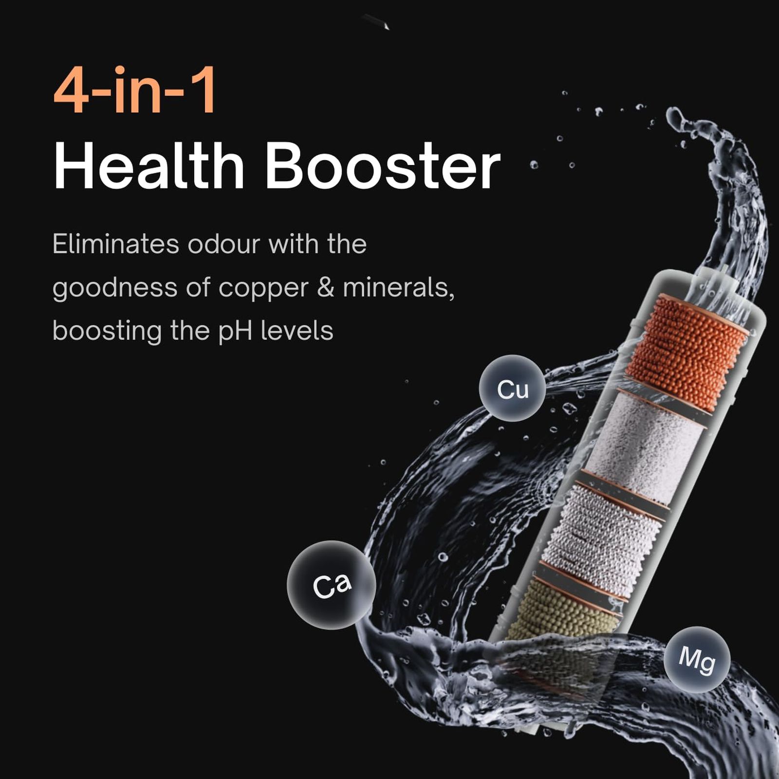 Native by UC M1 8L RO + UV + Copper + Alkaline Water Purifier with Smart Rinse Technology (Black) Native by UC M1 8L RO + UV + Copper + Alkaline Water Purifier with Smart Rinse Technology (Black)_6