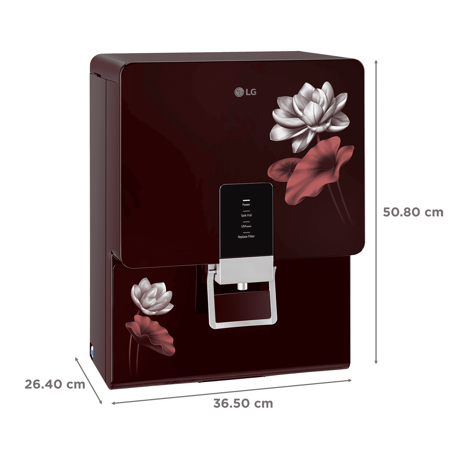 LG WW156RPTC 8L RO + UV Water Purifier with Stainless Steel Tank (Crimson Red) LG WW156RPTC 8L RO + UV Water Purifier with Stainless Steel Tank (Crimson Red)_2