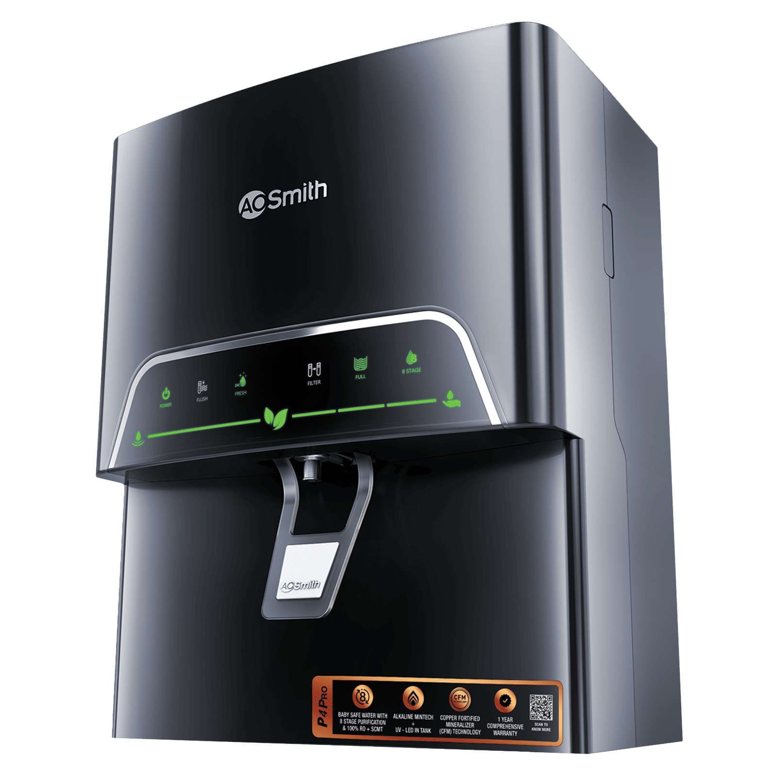 AO Smith ProPlanet P4 Pro 5L RO + SCMT Water Purifier with Advance Recovery Technology (Black) AO Smith ProPlanet P4 Pro 5L RO + SCMT Water Purifier with Advance Recovery Technology (Black)_6
