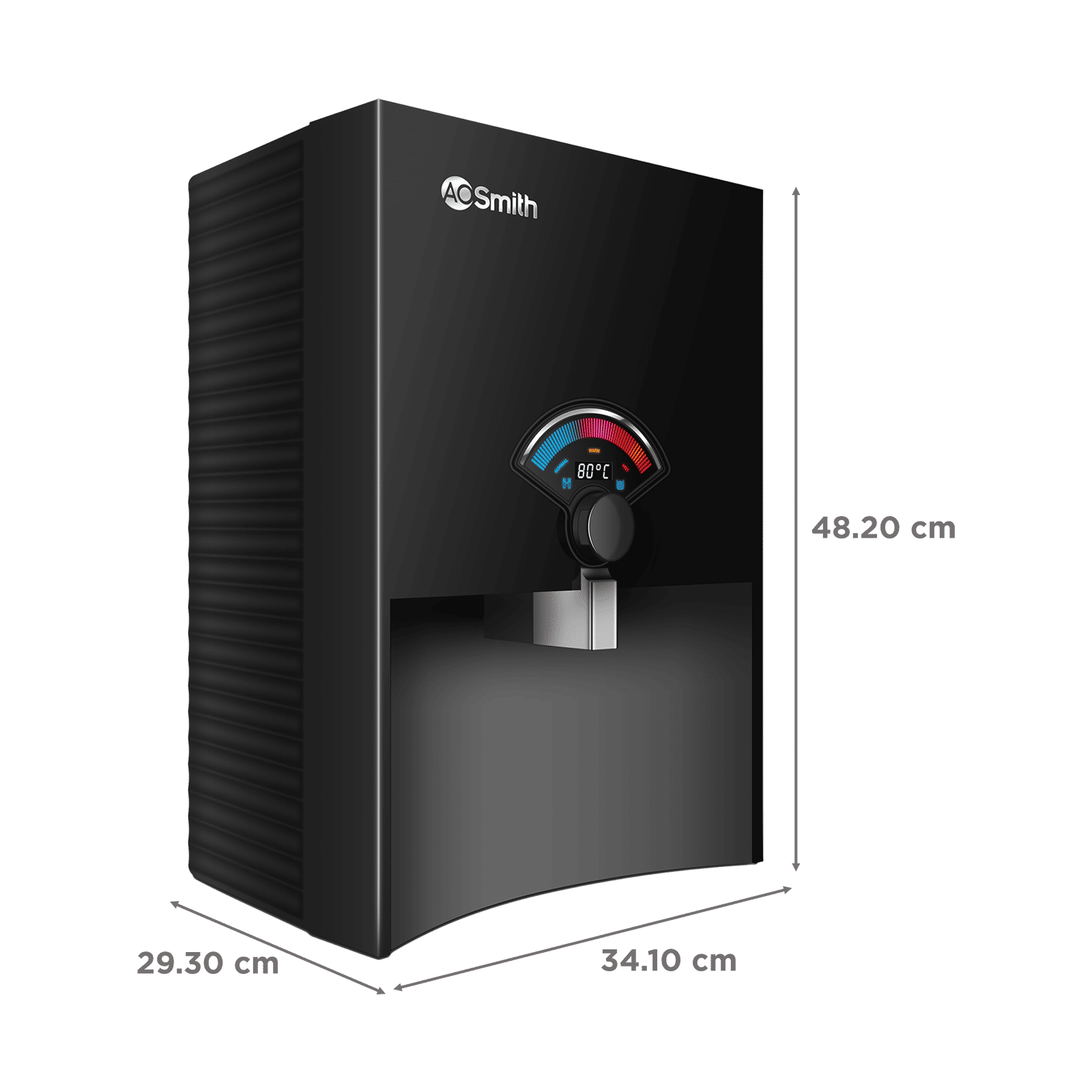 AO Smith Proplanet P8 6.5L RO + SCMT Hot & Cold Water Purifier with Advance Alert Technology (Black)_2