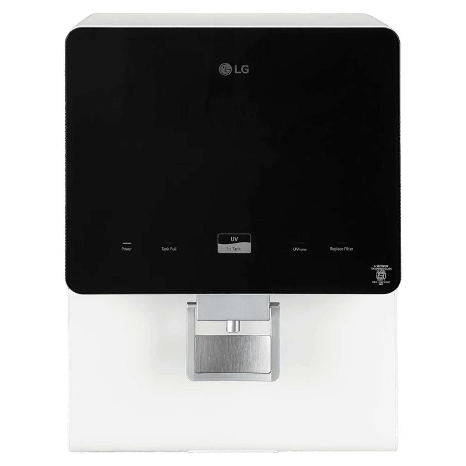 LG WW176GPBW 8L RO + UV Water Purifier with Multi Stage Filtration Process (Black & White)_1