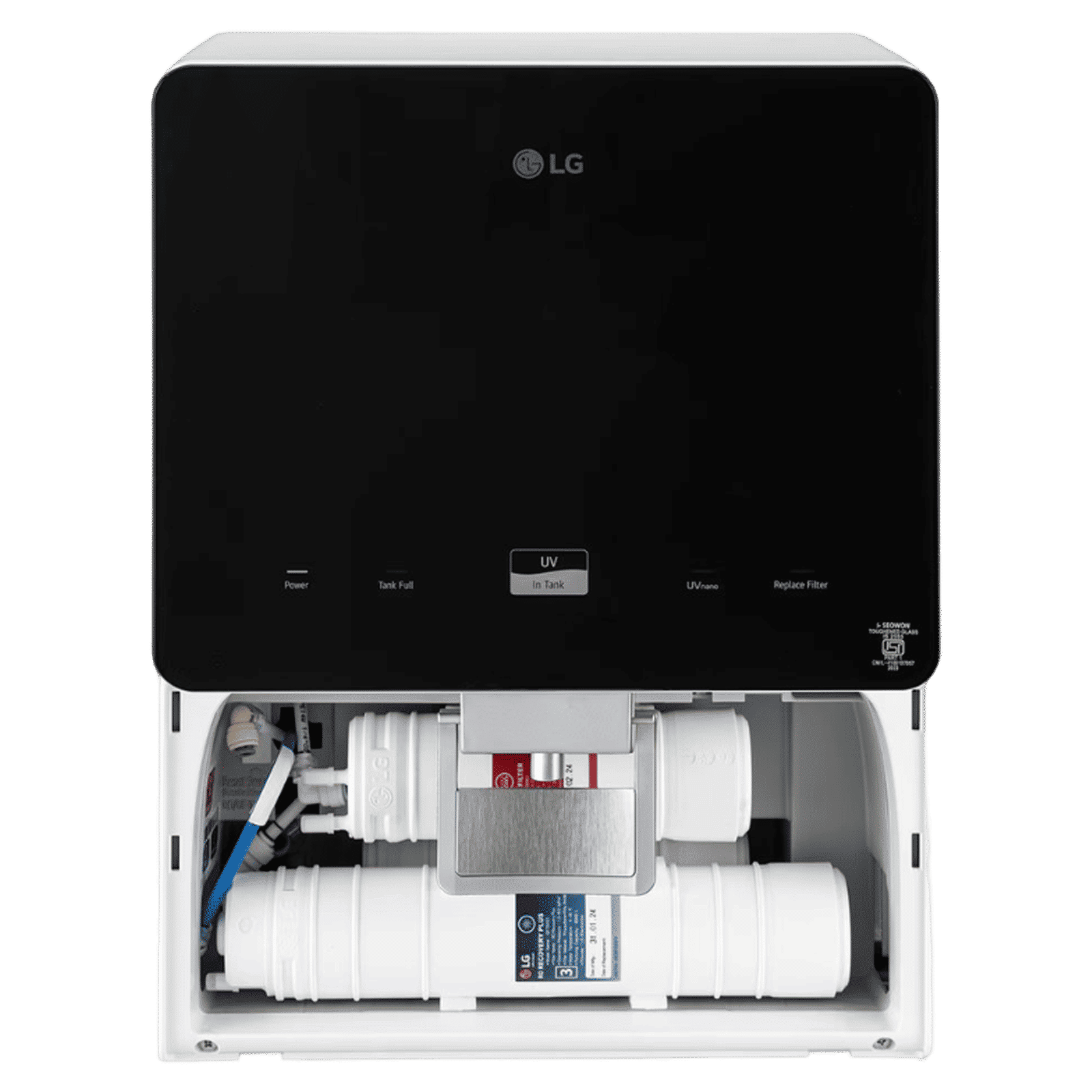 LG WW176GPBW 8L RO + UV Water Purifier with Multi Stage Filtration Process (Black & White)_9