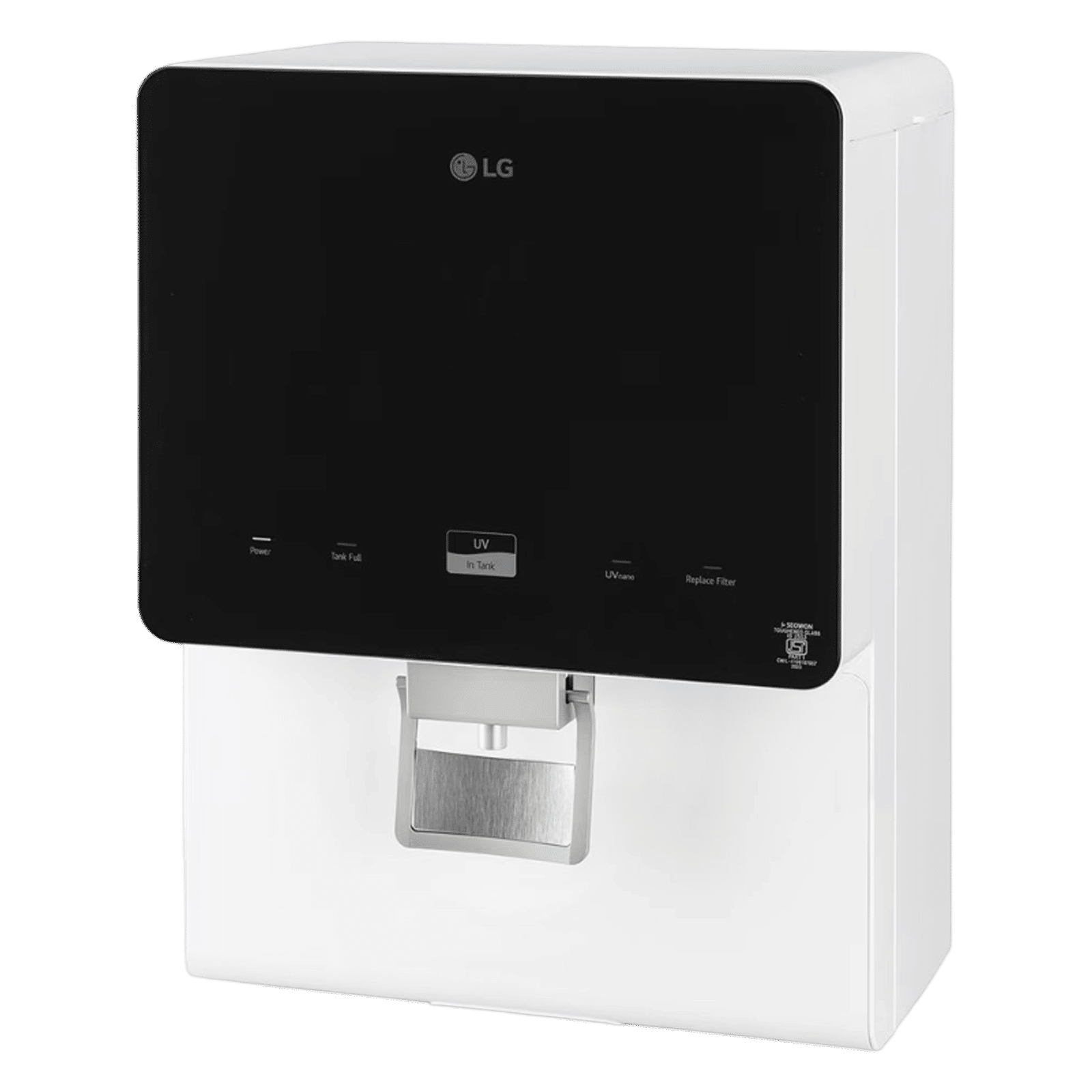 LG WW176GPBW 8L RO + UV Water Purifier with Multi Stage Filtration Process (Black & White)_10