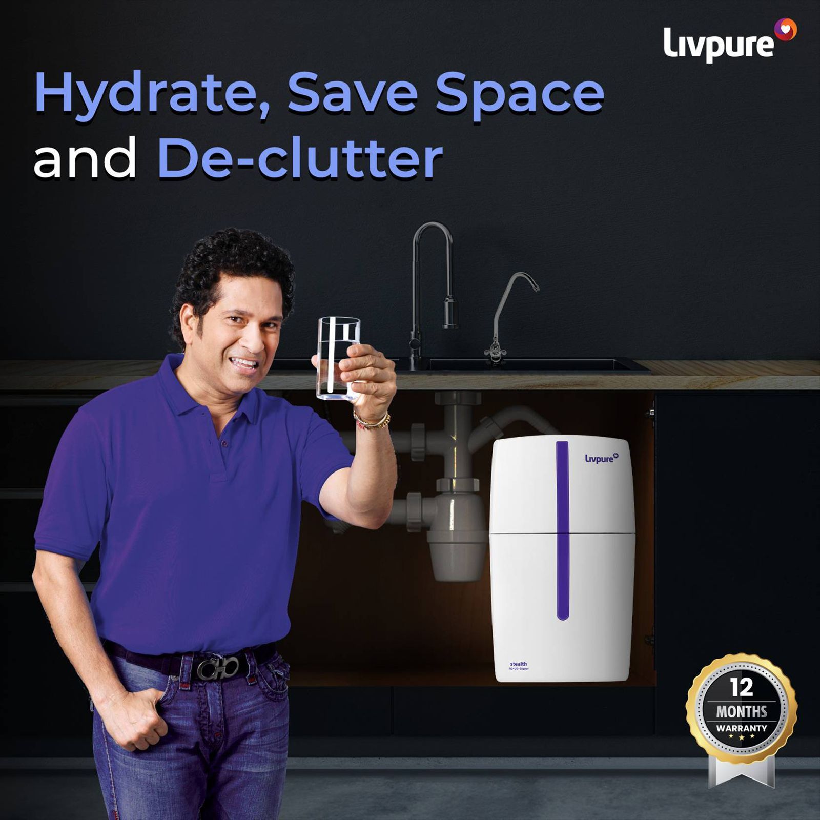 Livpure Stealth 7L RO + UV + Copper Water Purifier with Copper Infusion (White) Livpure Stealth 7L RO + UV + Copper Water Purifier with Copper Infusion (White)_12