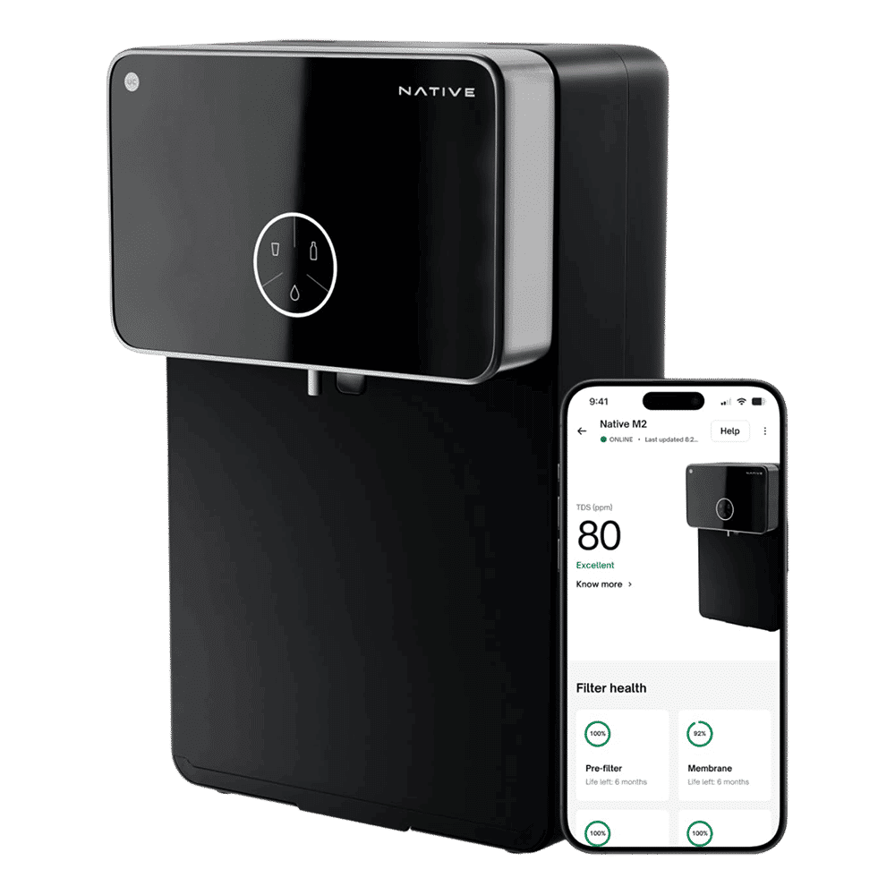 Native by UC M2 8L RO + UV + Copper + Alkaline + Minerals Water Purifier with Thin Film Composite Reverse Osmosis Membrane (Black) Native by UC M2 8L RO + UV + Copper + Alkaline + Minerals Water Purifier with Thin Film Composite Reverse Osmosis Membrane (Black)_4