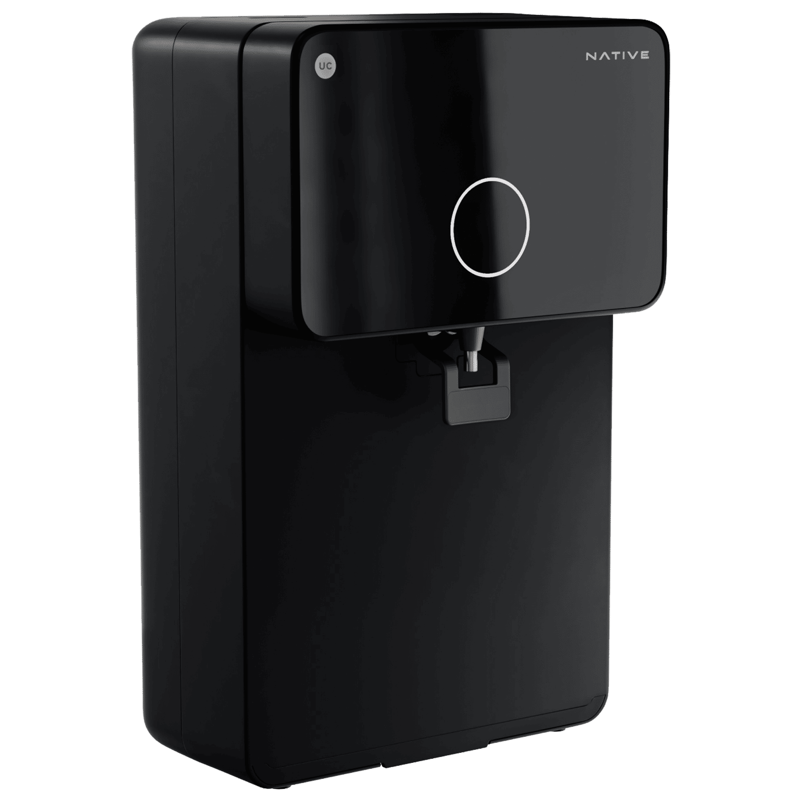 Native by UC M1 8L RO + UV + Copper + Alkaline + Minerals Water Purifier with Thin Film Composite Reverse Osmosis Membrane (Black) Native by UC M1 8L RO + UV + Copper + Alkaline + Minerals Water Purifier with Thin Film Composite Reverse Osmosis Membrane (Black)_1