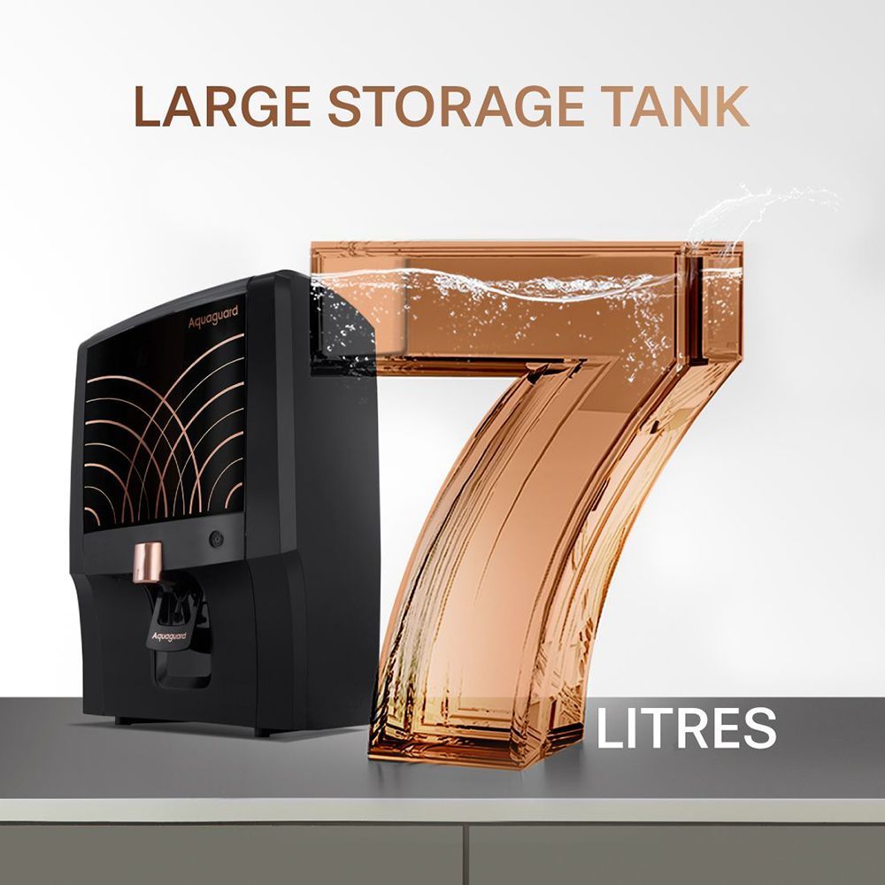 Aquaguard Enhance NXT 7L RO + UV + TA Water Purifier with Active Copper Technology Technology (Black) Aquaguard Enhance NXT 7L RO + UV + TA Water Purifier with Active Copper Technology Technology (Black)_12