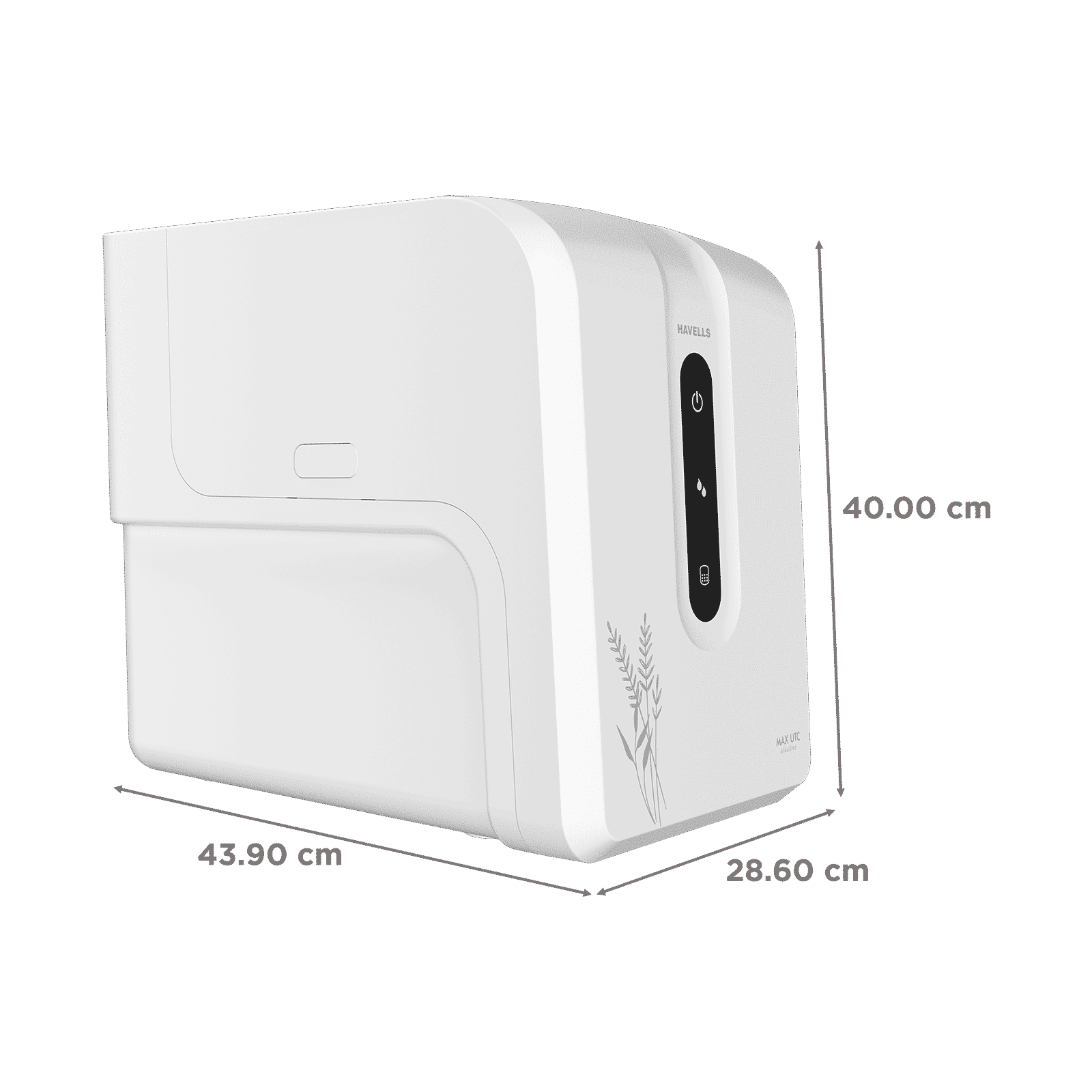 HAVELLS Max UTC Alkaline 7L RO + UV Hot & Cold Water Purifier with Advance Alert Technology (White)_2