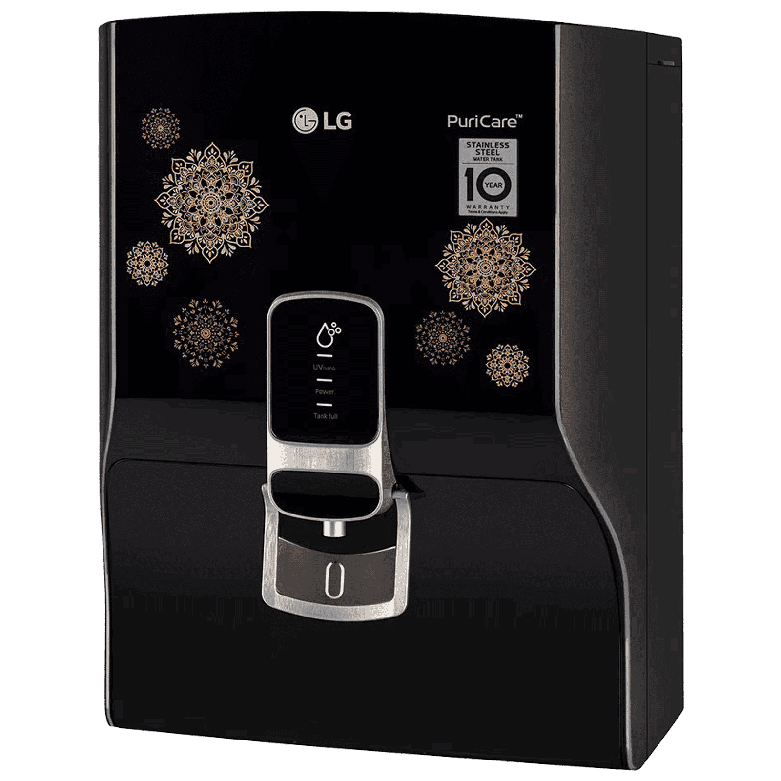 LG WW155NPB 8L RO + UV + Mineral Booster Water Purifier with Steel Tank (Digital Sterilizing Care, Black) LG WW155NPB 8L RO + UV + Mineral Booster Water Purifier with Steel Tank (Digital Sterilizing Care, Black)_5