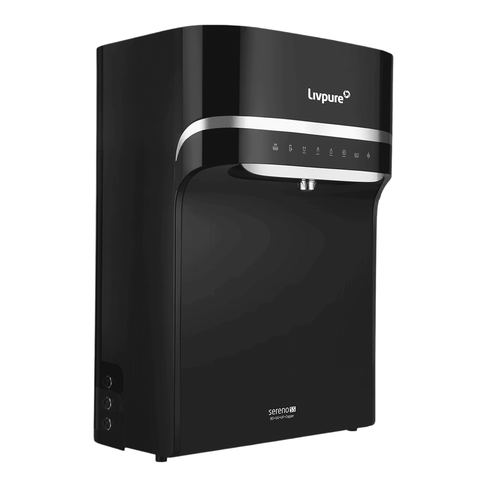 Livpure Sereno 5.5L RO + UV + UF + Copper Water Purifier with High Recovery Technology (Black)_4