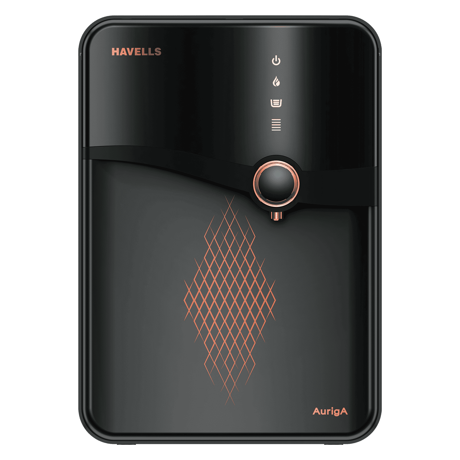  HAVELLS 6.5L RO + UV Water Purifier with i-protect Purification Monitoring (Dark Grey)_1