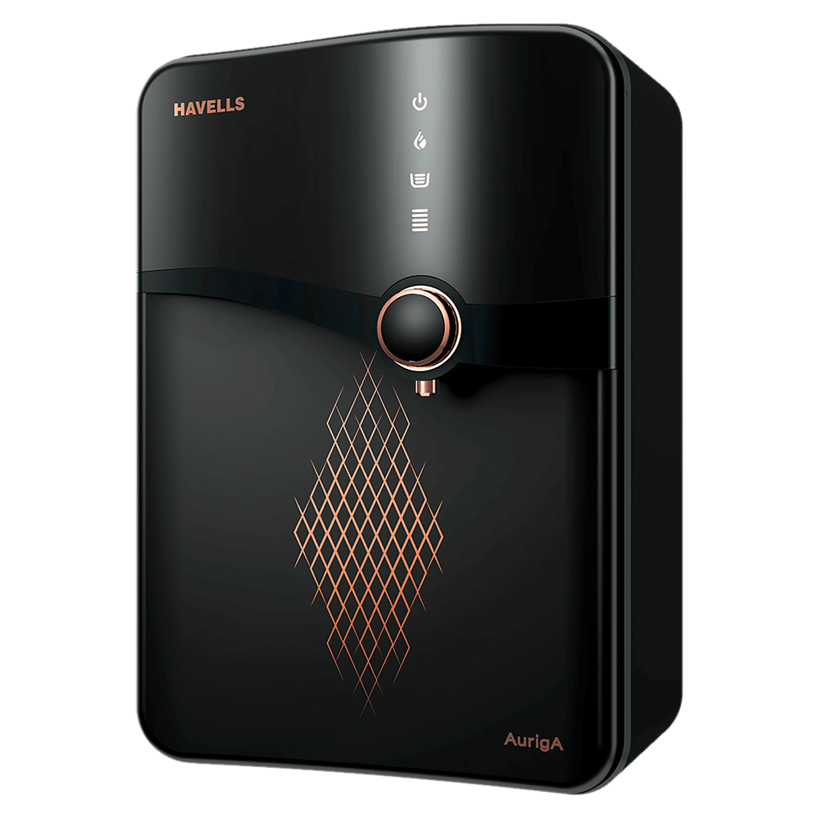  HAVELLS 6.5L RO + UV Water Purifier with i-protect Purification Monitoring (Dark Grey)_4