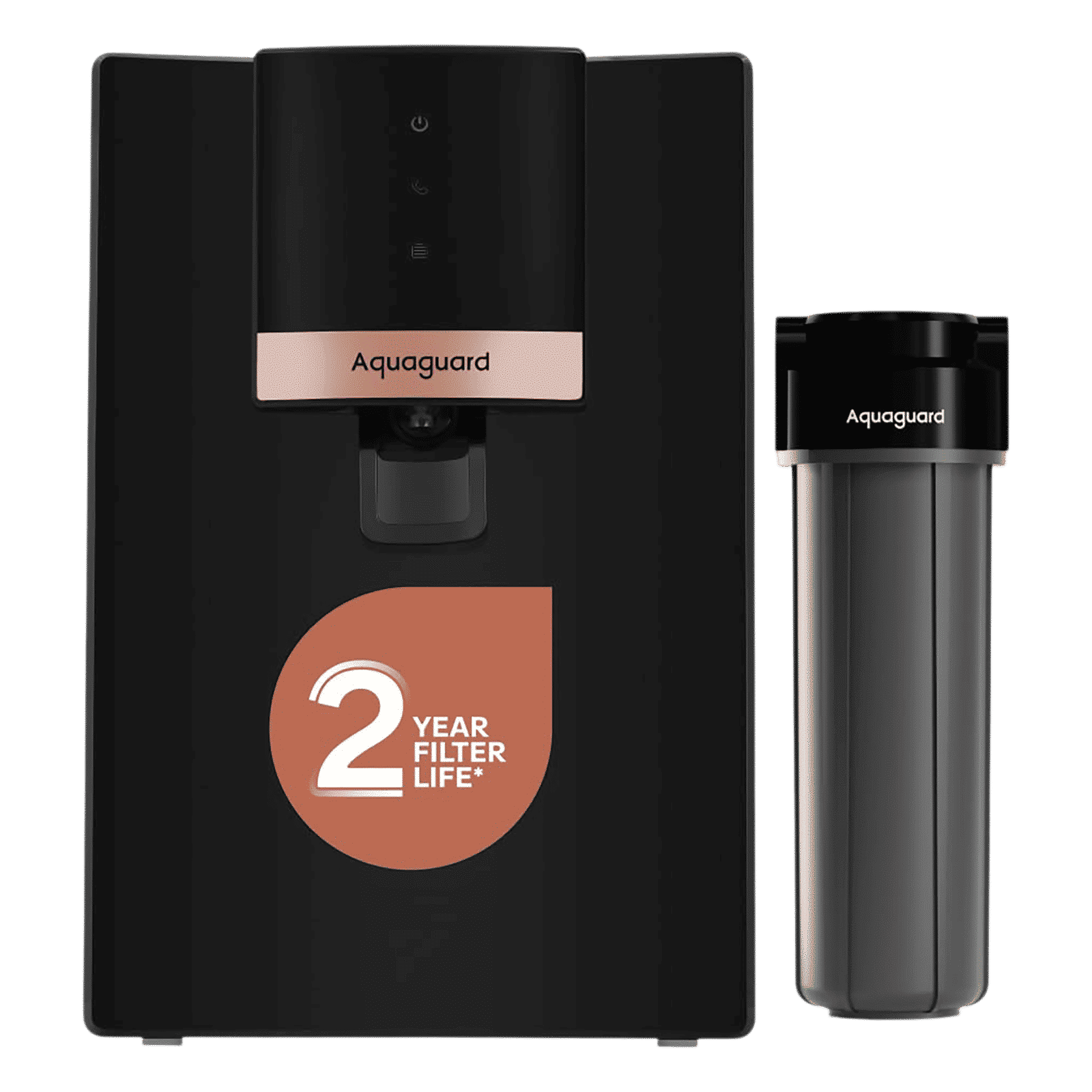 Aquaguard Enrich Neo Pro 6L RO+UV Water Purifier with Active Copper Zinc Booster Technology (Black)_7
