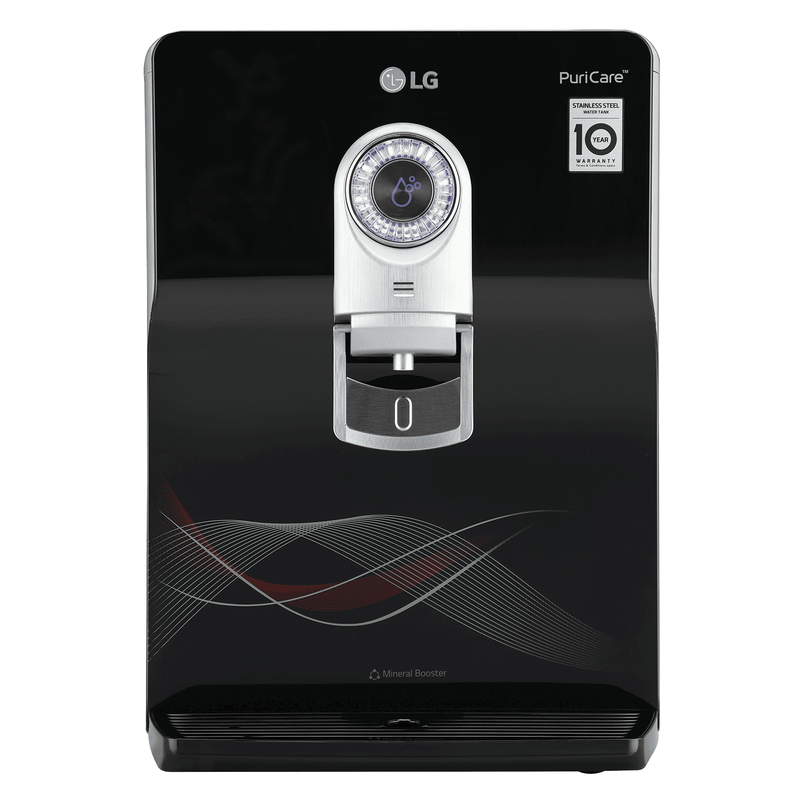 LG PuriCare 8L RO + UV + UF + Mineral Booster Water Purifier with Multi Stage Filtration (Solid Black) LG PuriCare 8L RO + UV + UF + Mineral Booster Water Purifier with Multi Stage Filtration (Solid Black)_1