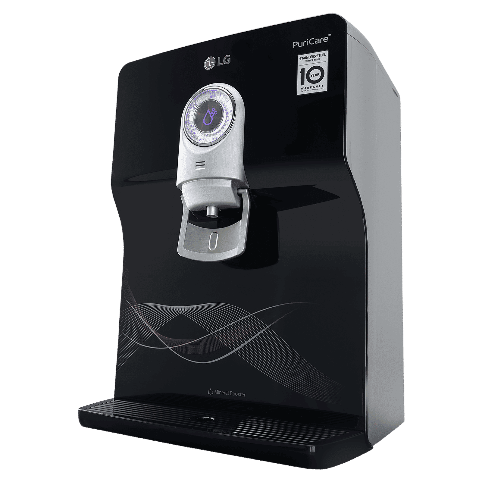 LG PuriCare 8L RO + UV + UF + Mineral Booster Water Purifier with Multi Stage Filtration (Solid Black) LG PuriCare 8L RO + UV + UF + Mineral Booster Water Purifier with Multi Stage Filtration (Solid Black)_9