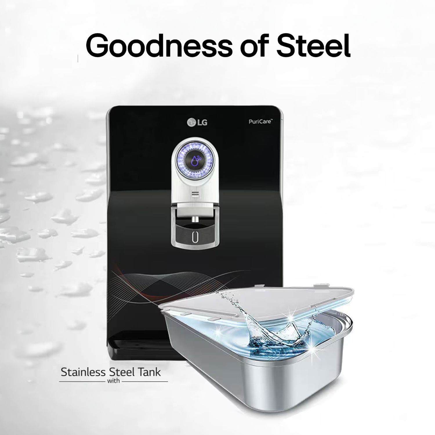 LG PuriCare 8L RO + UV + UF + Mineral Booster Water Purifier with Multi Stage Filtration (Solid Black)_13