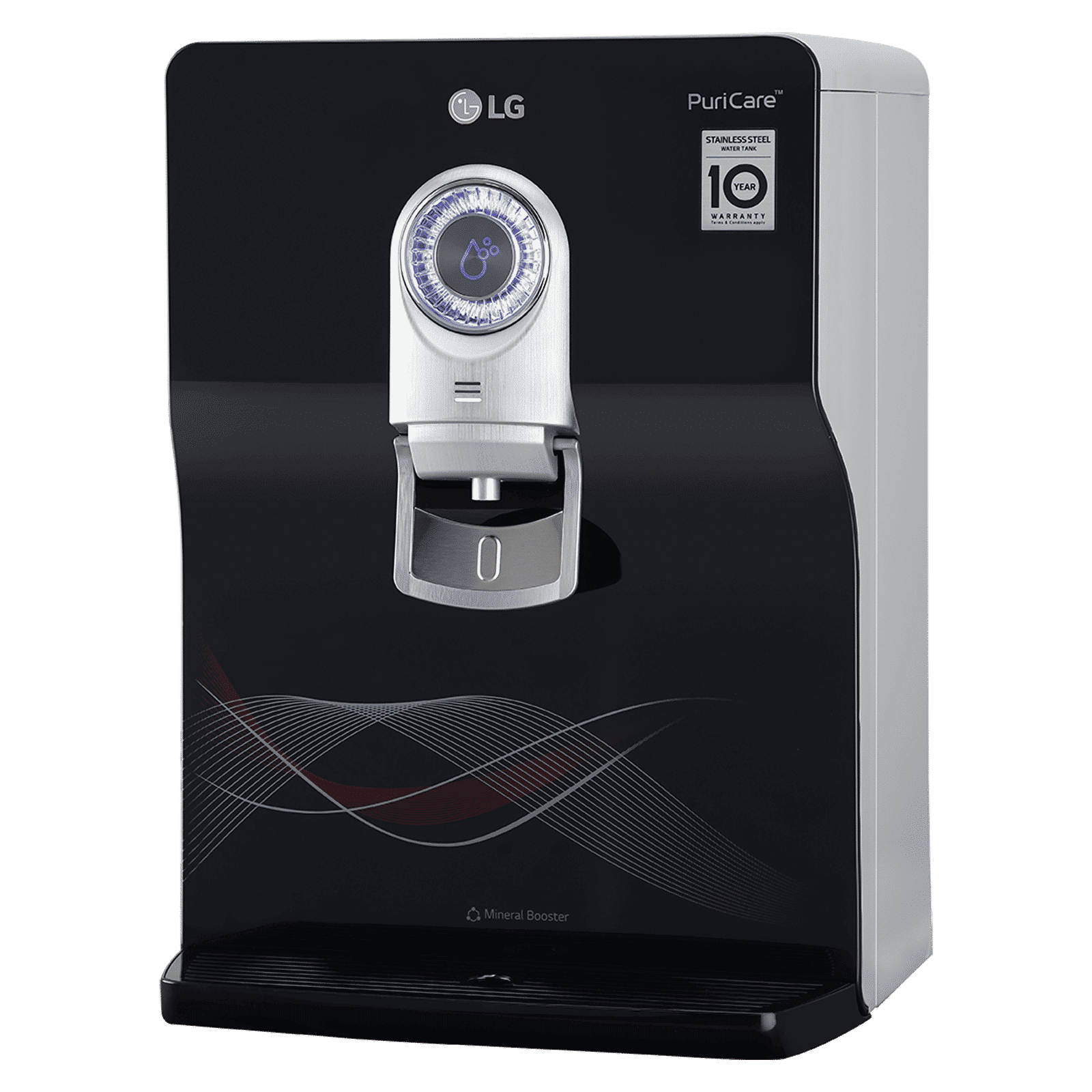 LG PuriCare 8L RO + UV + UF + Mineral Booster Water Purifier with Multi Stage Filtration (Solid Black) LG PuriCare 8L RO + UV + UF + Mineral Booster Water Purifier with Multi Stage Filtration (Solid Black)_3