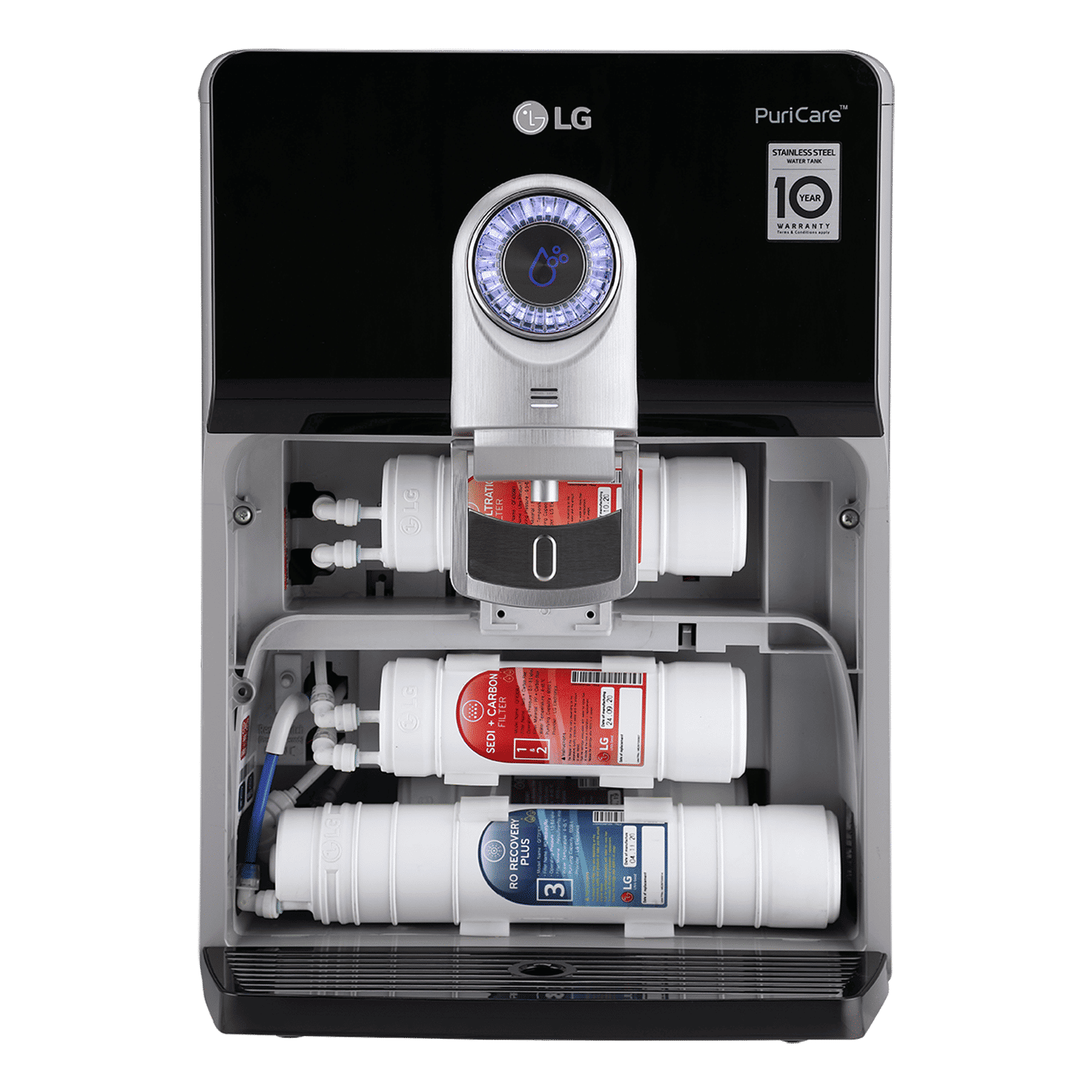 LG PuriCare 8L RO + UV + UF + Mineral Booster Water Purifier with Multi Stage Filtration (Solid Black) LG PuriCare 8L RO + UV + UF + Mineral Booster Water Purifier with Multi Stage Filtration (Solid Black)_7