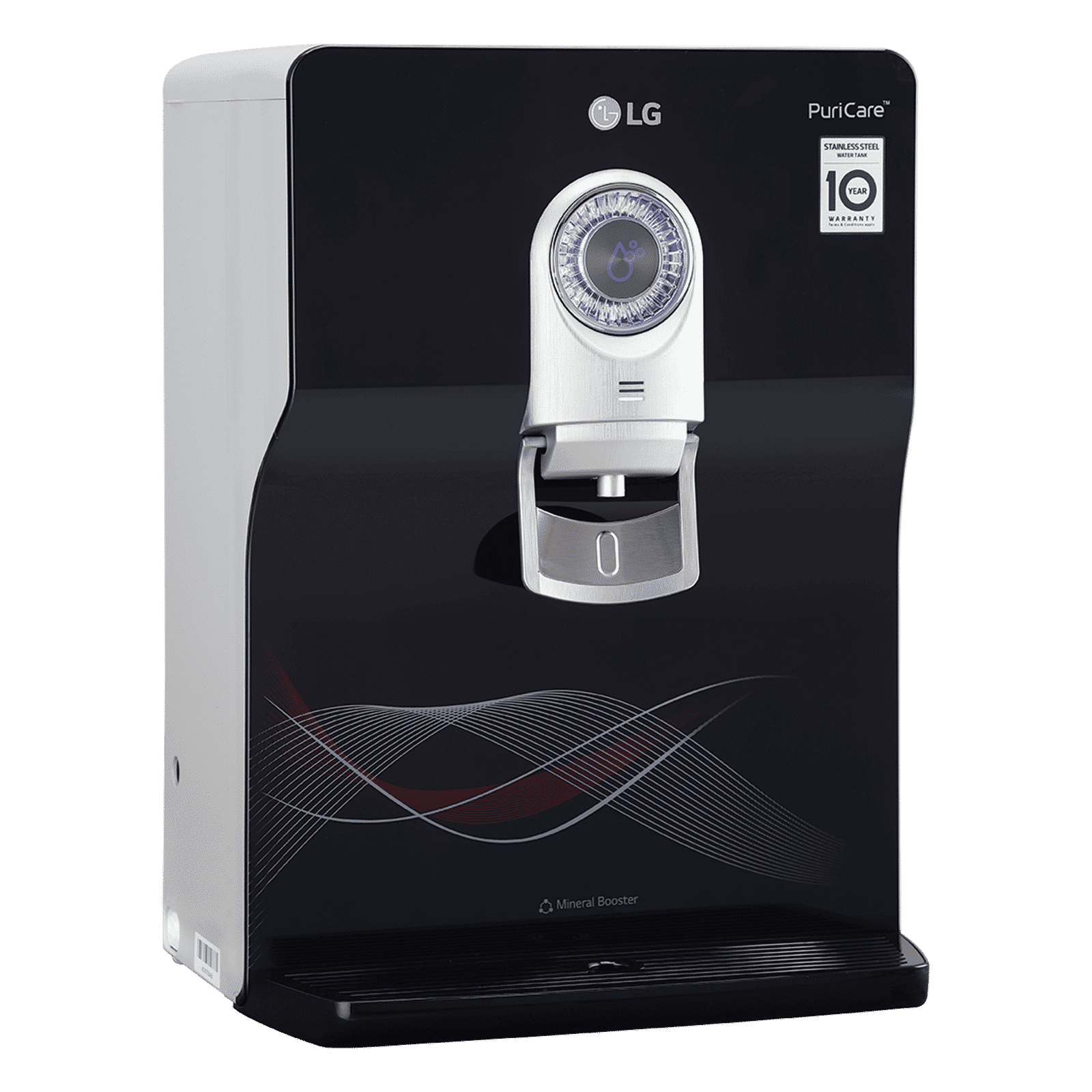 LG PuriCare 8L RO + UV + UF + Mineral Booster Water Purifier with Multi Stage Filtration (Solid Black) LG PuriCare 8L RO + UV + UF + Mineral Booster Water Purifier with Multi Stage Filtration (Solid Black)_8
