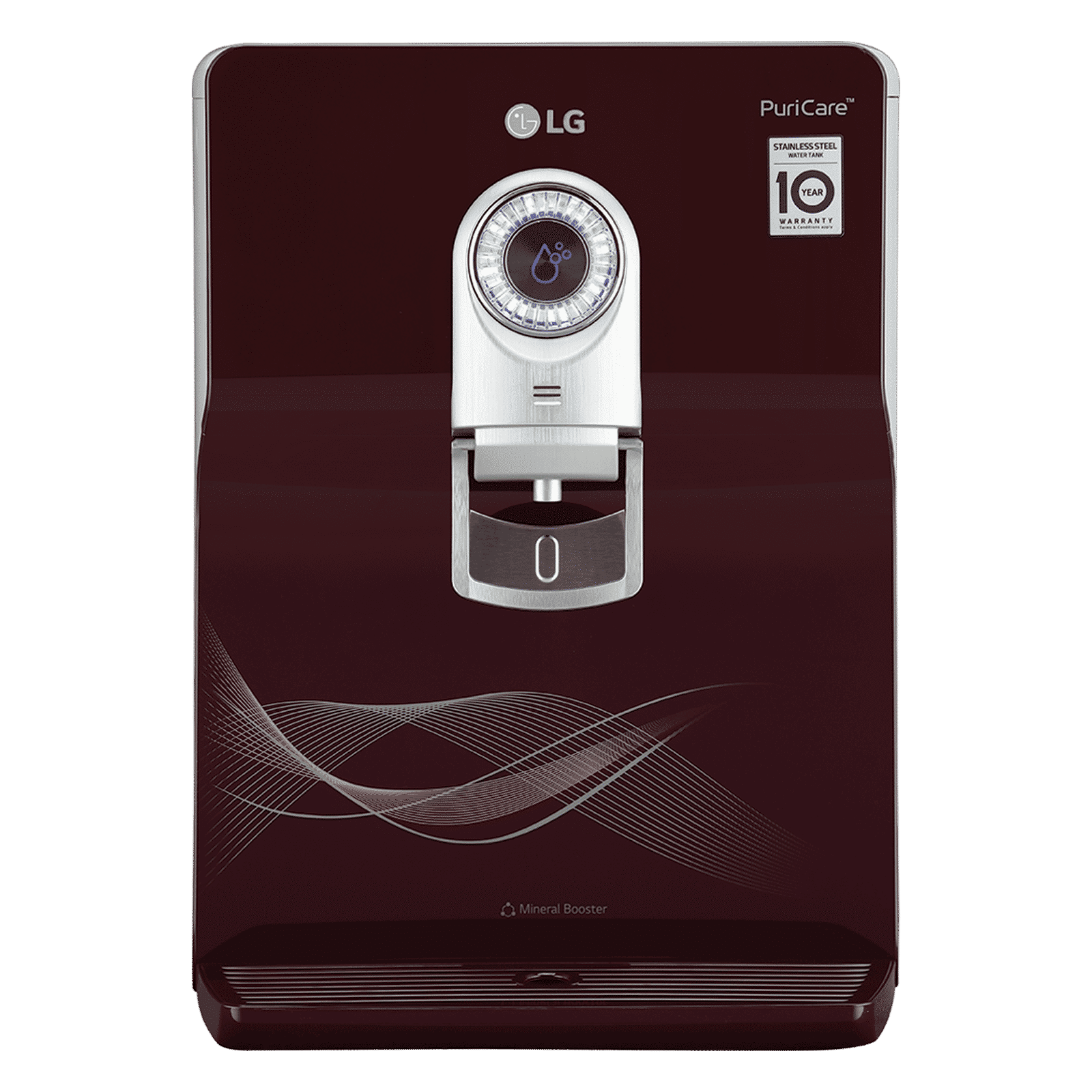 LG PuriCare 8L RO + UV + UF + Mineral Booster Water Purifier with Multi Stage Filtration (Crimson Red) LG PuriCare 8L RO + UV + UF + Mineral Booster Water Purifier with Multi Stage Filtration (Crimson Red)_1