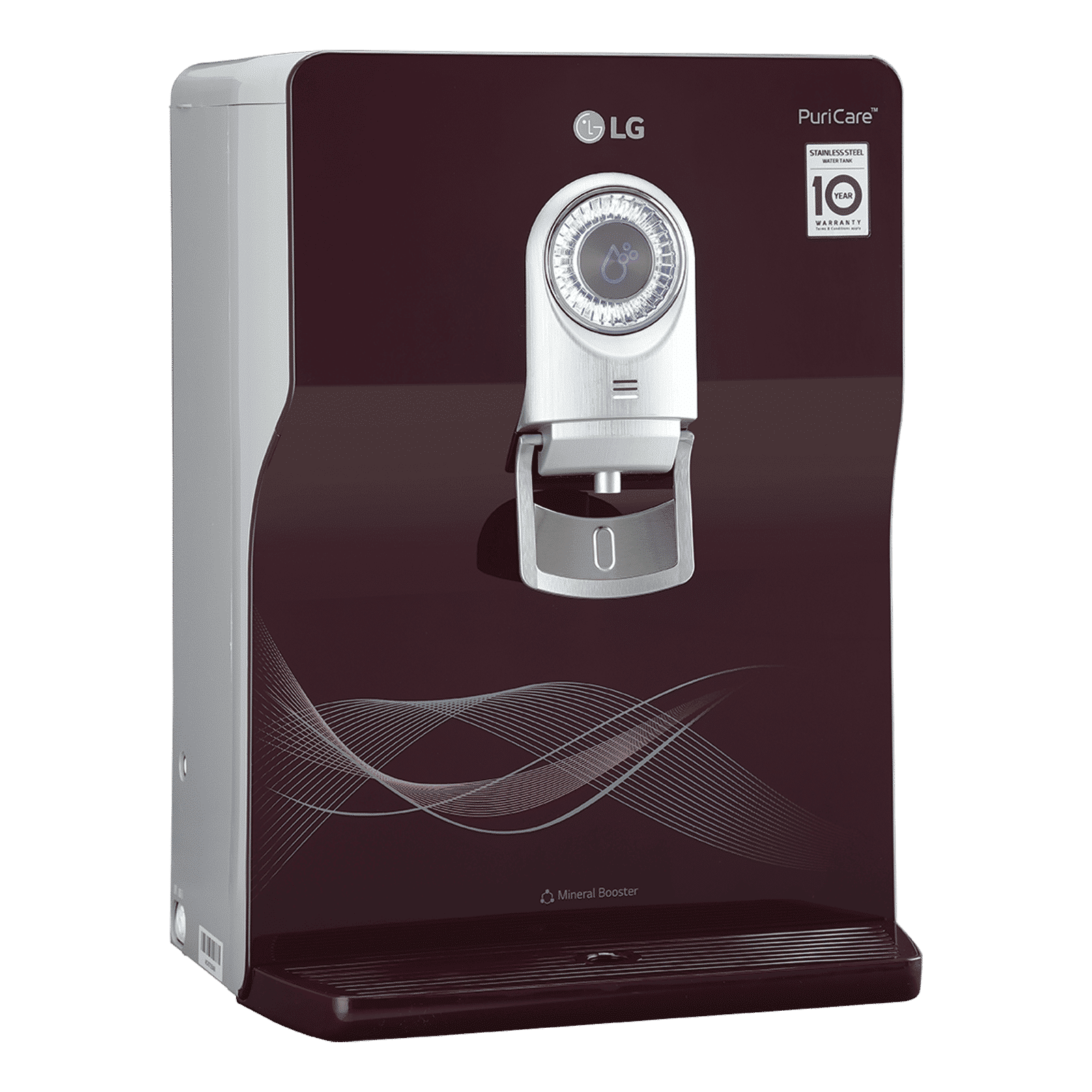 LG PuriCare 8L RO + UV + UF + Mineral Booster Water Purifier with Multi Stage Filtration (Crimson Red) LG PuriCare 8L RO + UV + UF + Mineral Booster Water Purifier with Multi Stage Filtration (Crimson Red)_8