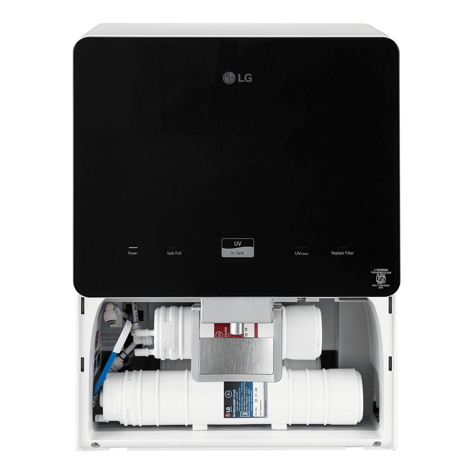 LG WW176GTBW 8L RO + UV + Mineral Booster Water Purifier with Multi Stage Filtration (Black & White) LG WW176GTBW 8L RO + UV + Mineral Booster Water Purifier with Multi Stage Filtration (Black & White)_4