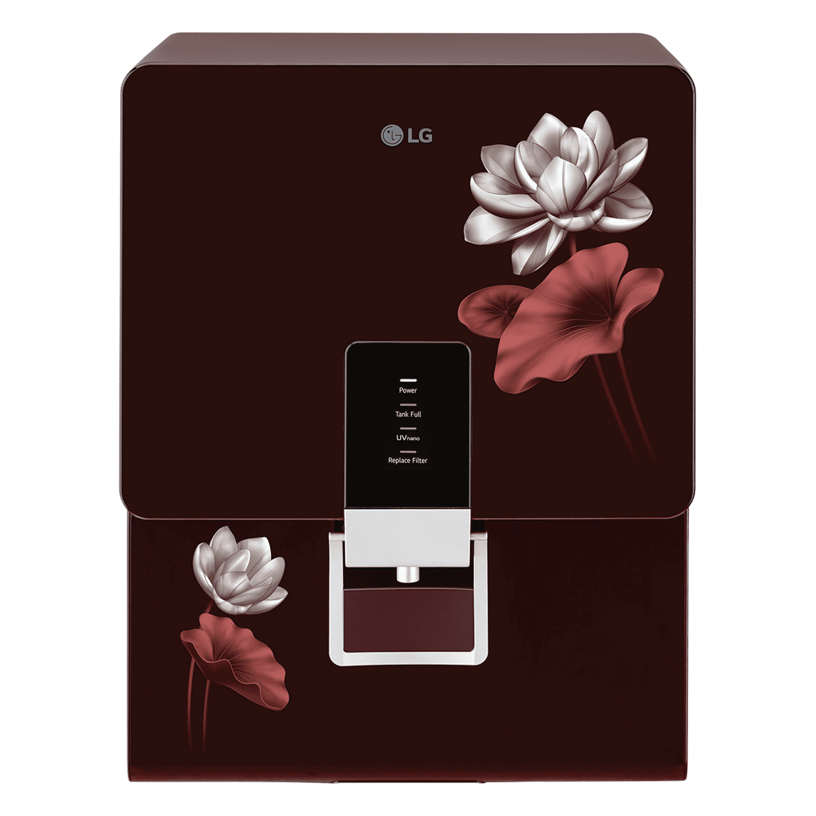 LG PuriCare 8L RO + UV + Mineral Booster Water Purifier with Multi Stage Filtration (Crimson Red) LG PuriCare 8L RO + UV + Mineral Booster Water Purifier with Multi Stage Filtration (Crimson Red)_1