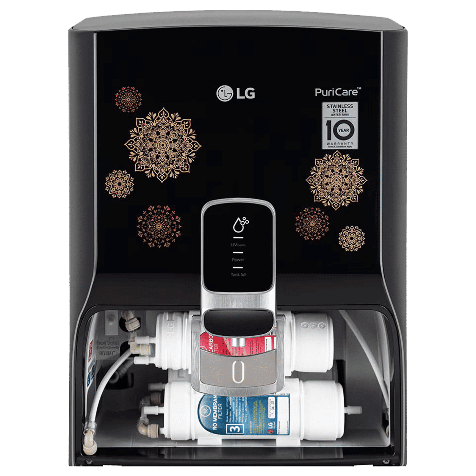 LG PuriCare 8L RO + UV + Mineral Booster Water Purifier with Multi Stage Filtration (Solid Black) LG PuriCare 8L RO + UV + Mineral Booster Water Purifier with Multi Stage Filtration (Solid Black)_5