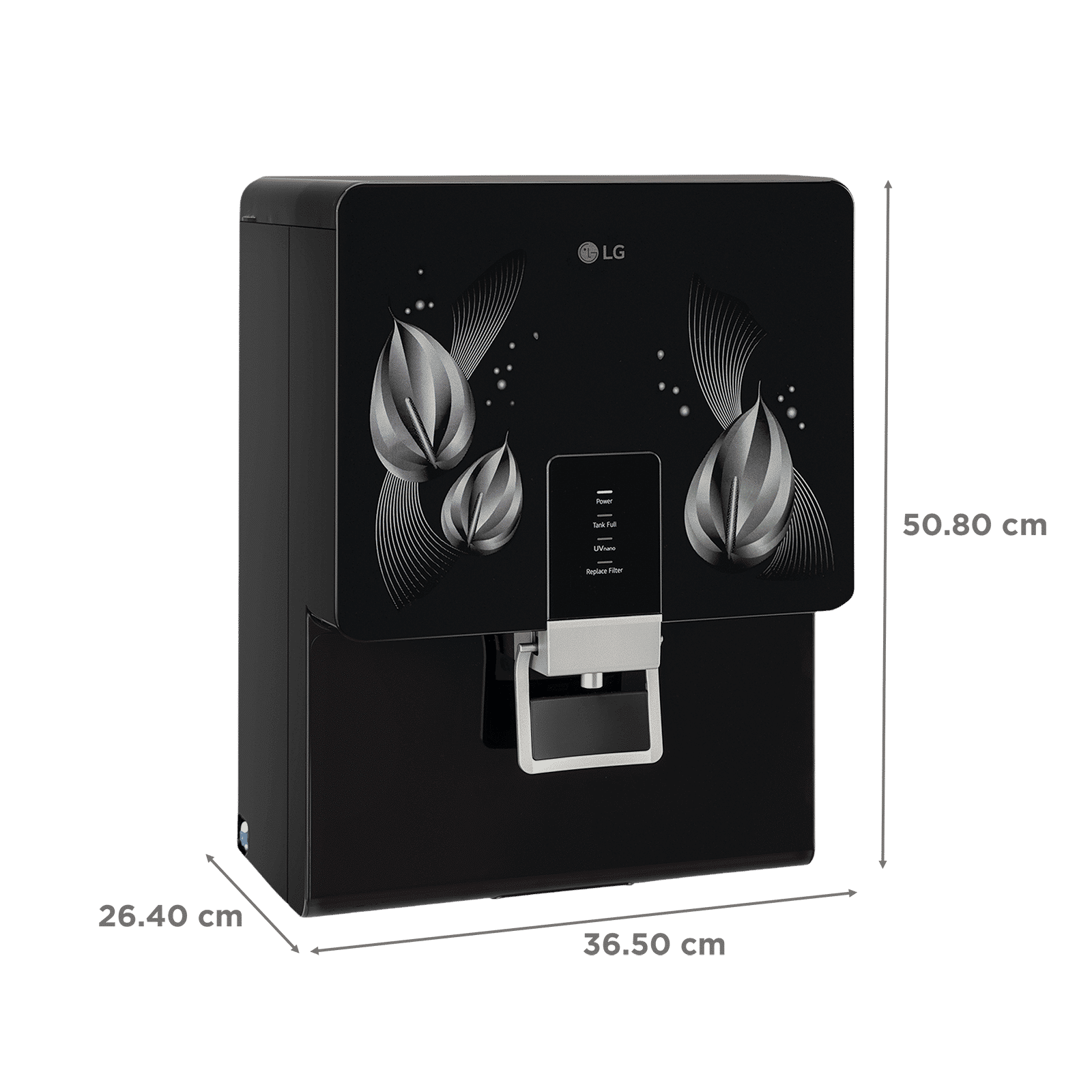 LG WW146RTLB 8L RO + Mineral Booster Water Purifier with Multi Stage Filtration (Solid Black)_2